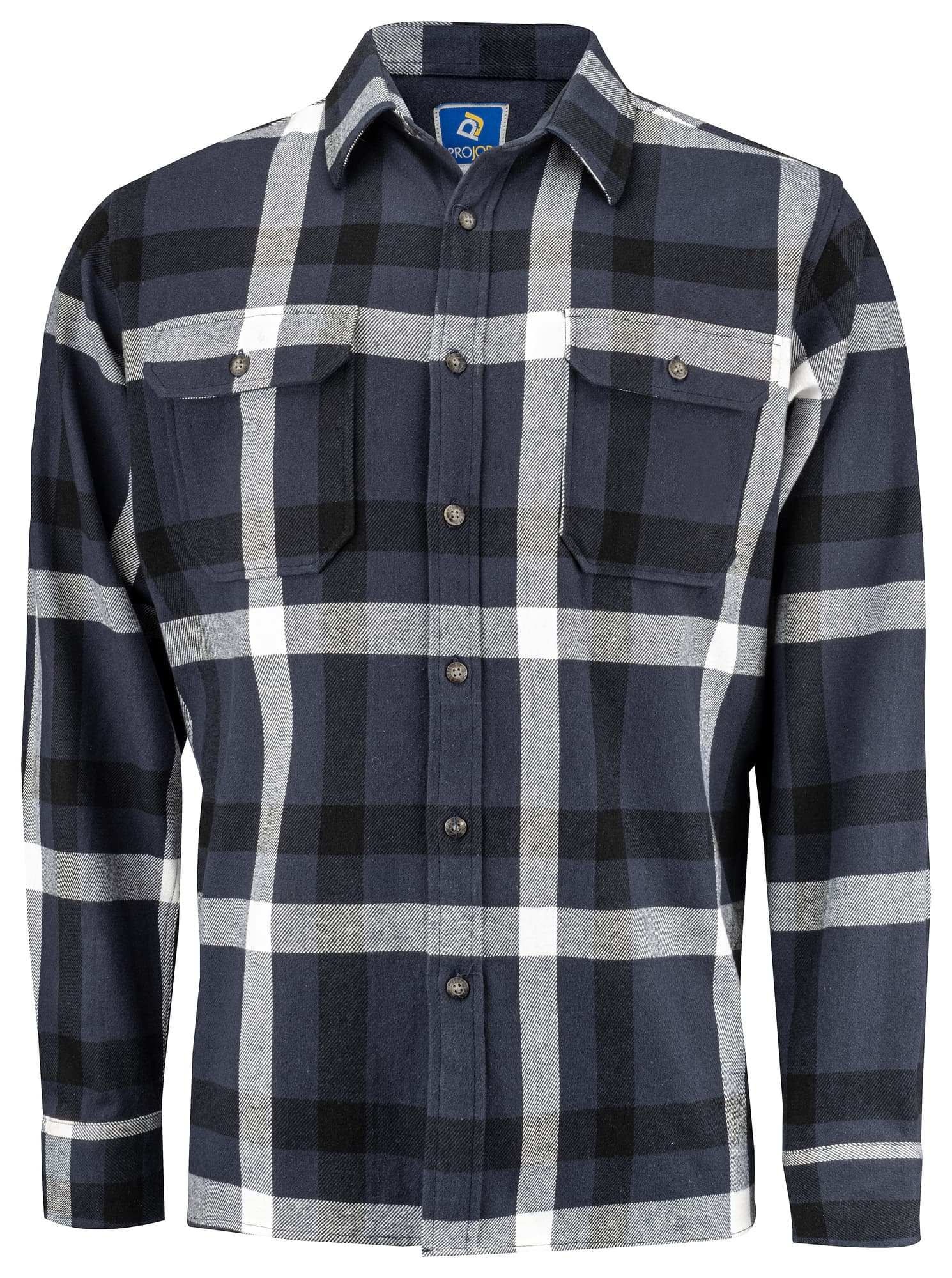 5212 Flanellskjorte, Navy Check