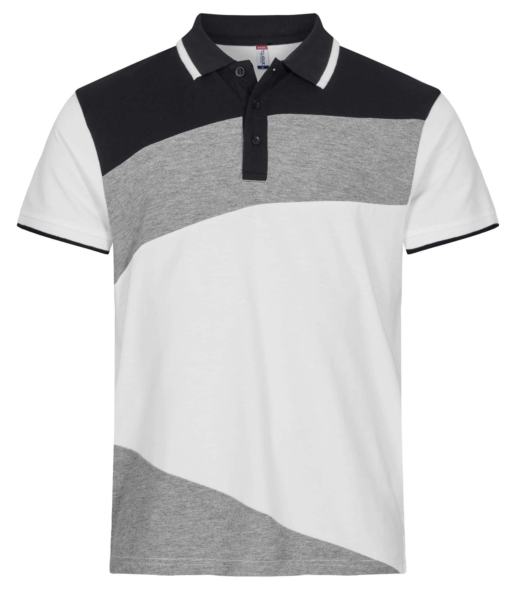 Conrad, White / Grey Melange / Black