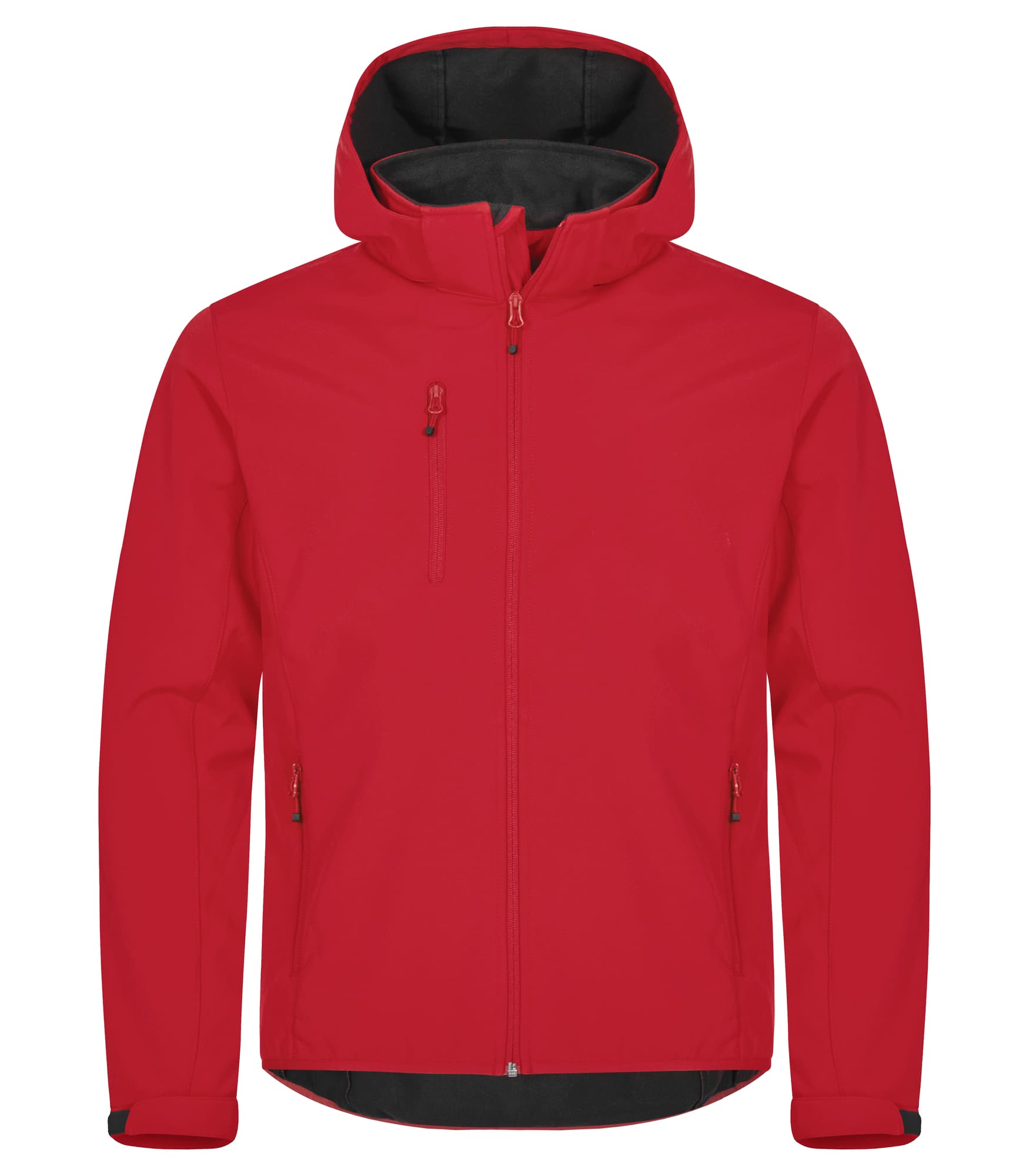 Classic Softshell Hoody, Red