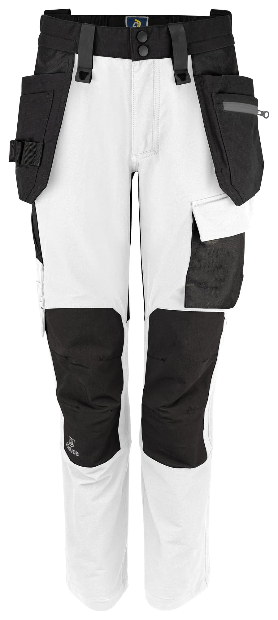 5564 Håndverksbukse Stretch Dame, White