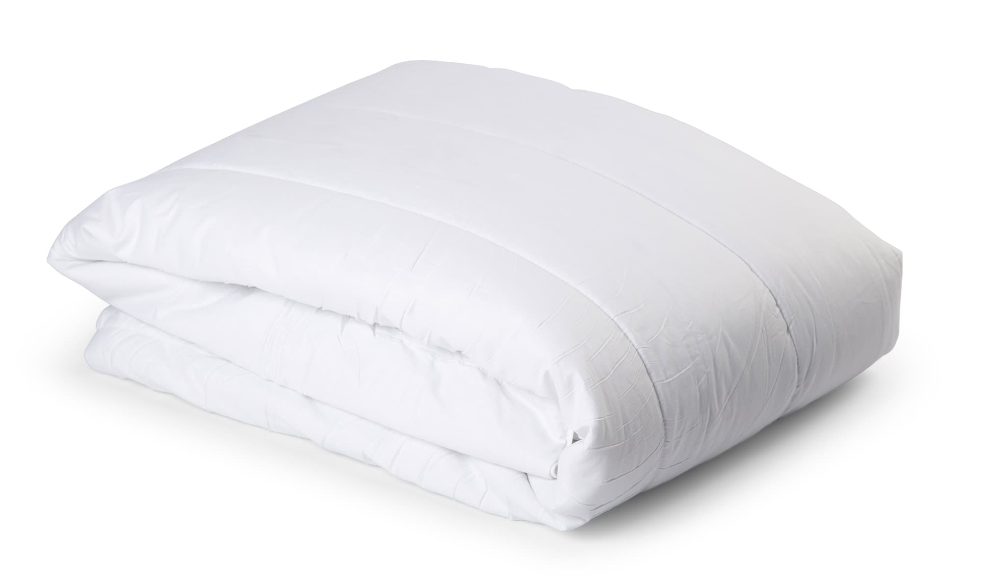 Syntetisk dobbeltdyne varm, White