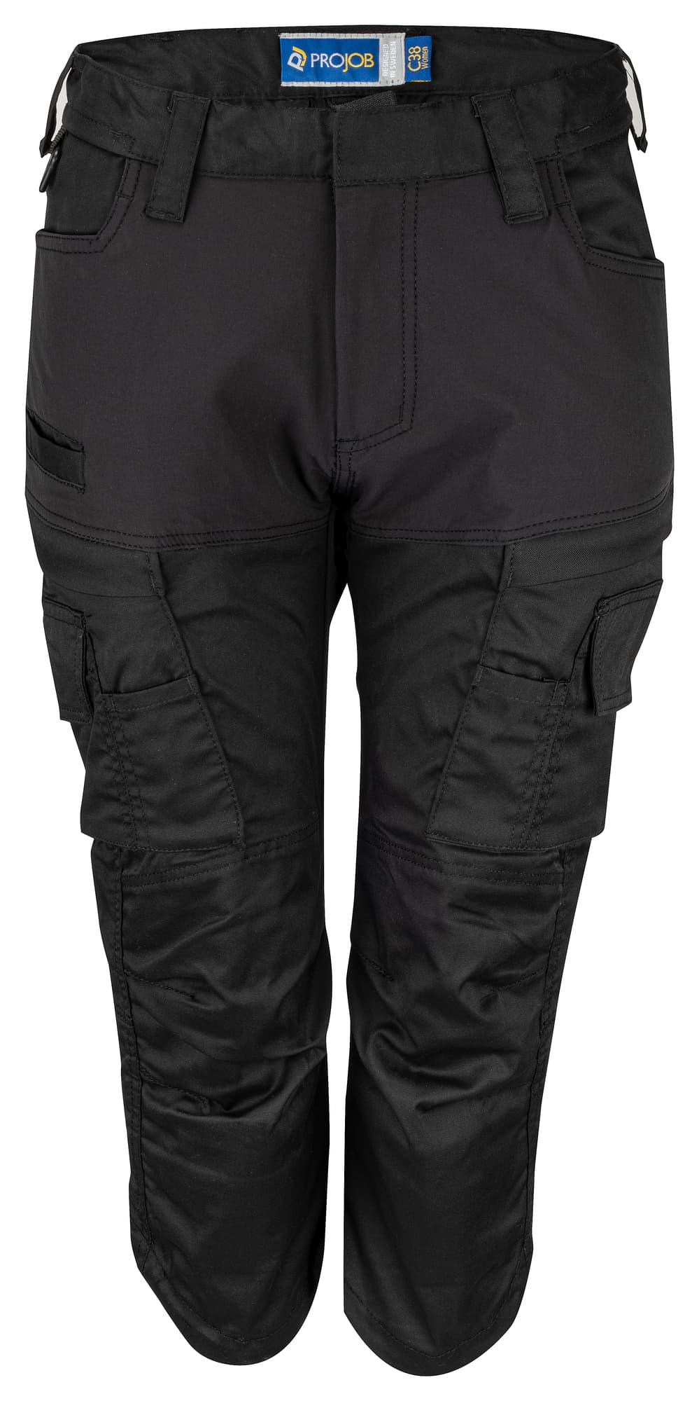 2556 Piratbukse Stretch Dame, Black