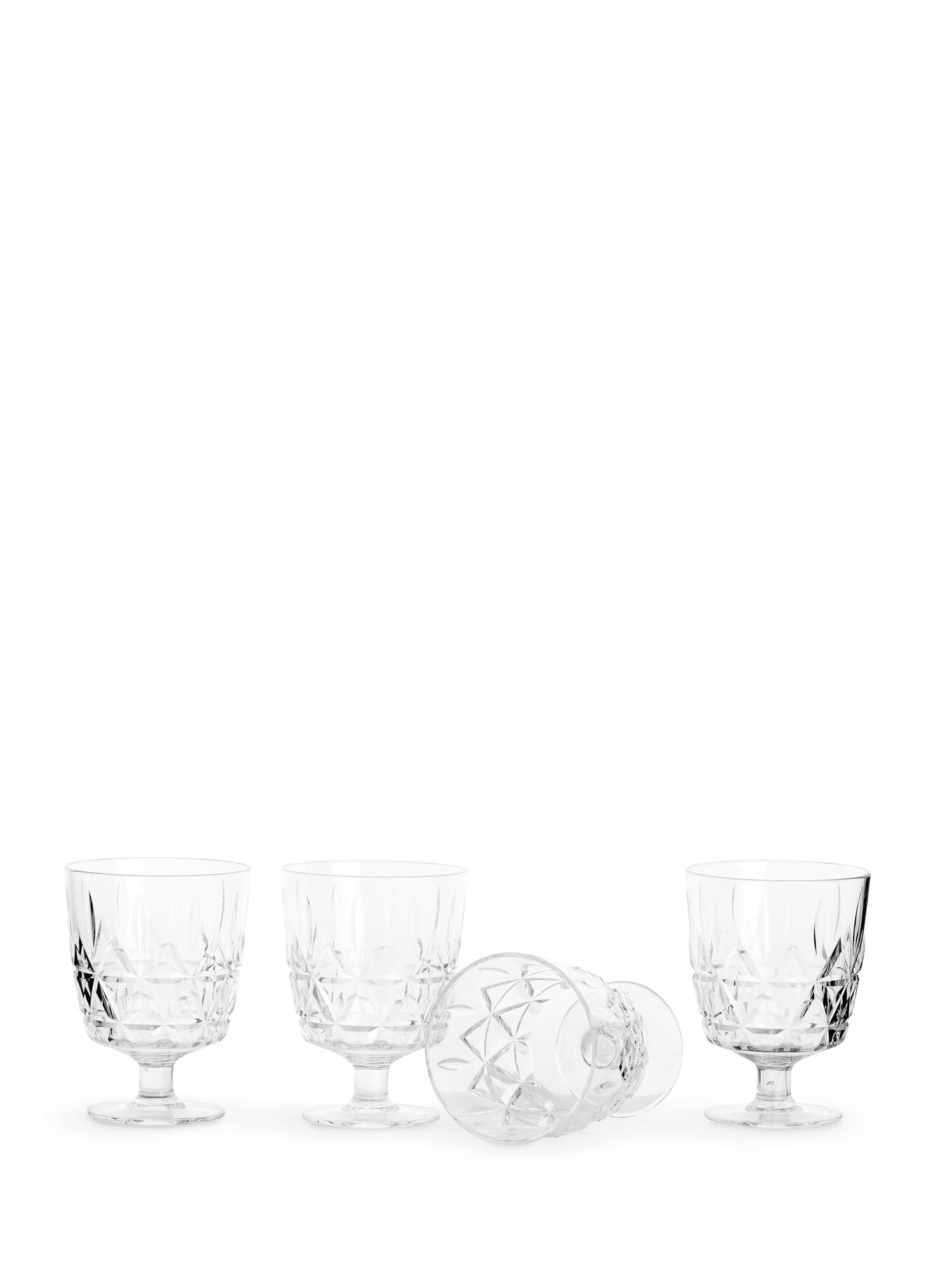 Piknik Juni Glass, 4-pk.