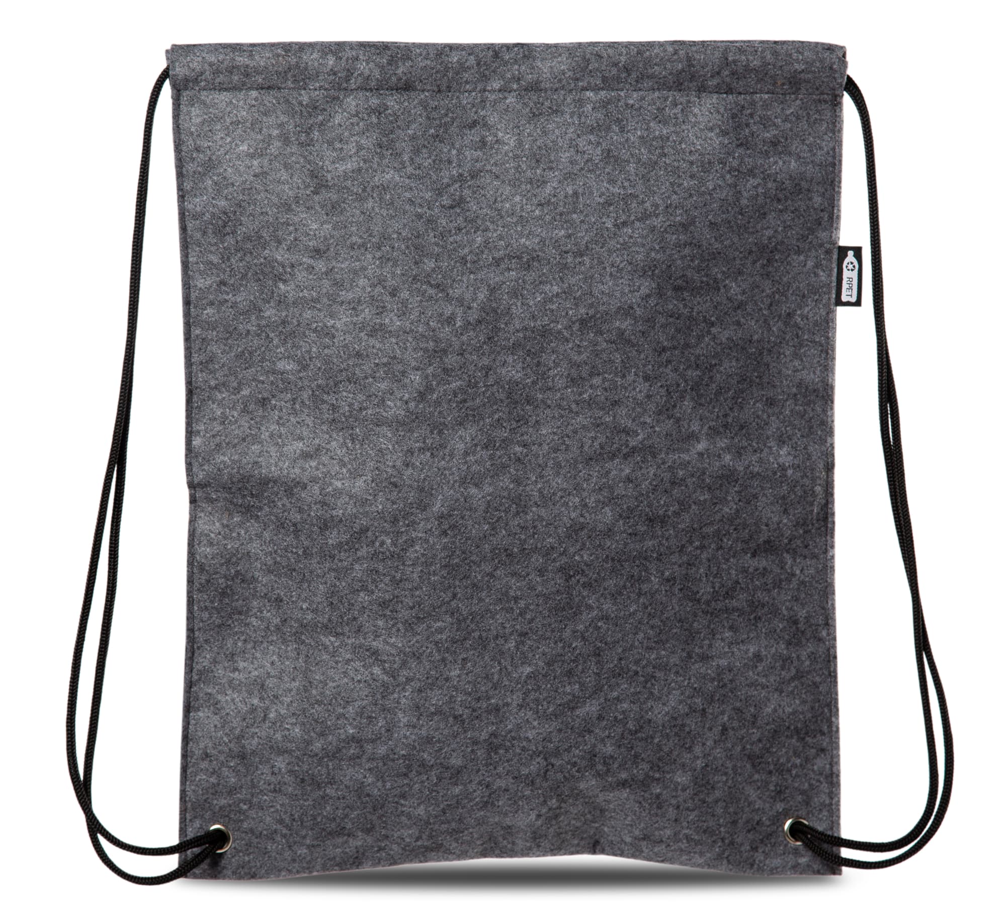 Snøreveske Filt, 33 liter, Dark Grey