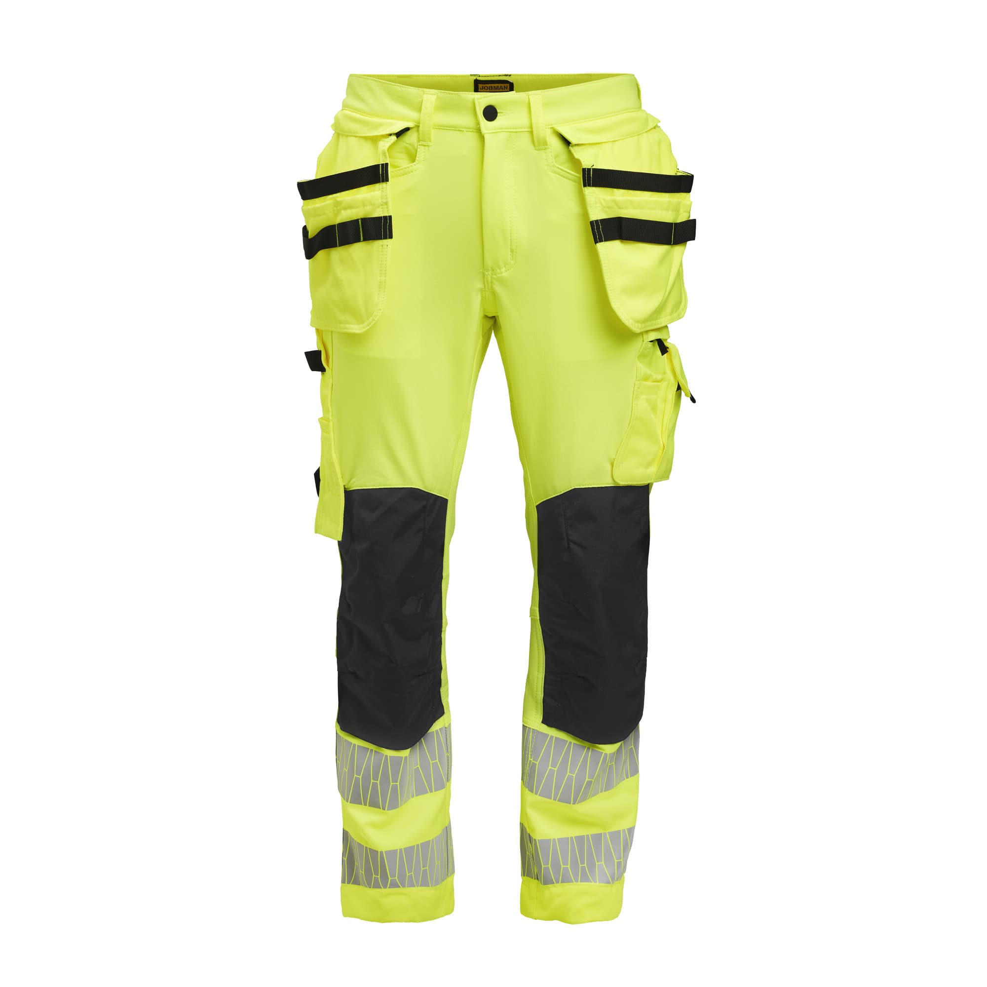 Craftsman trousers stretch, Yellow / Black