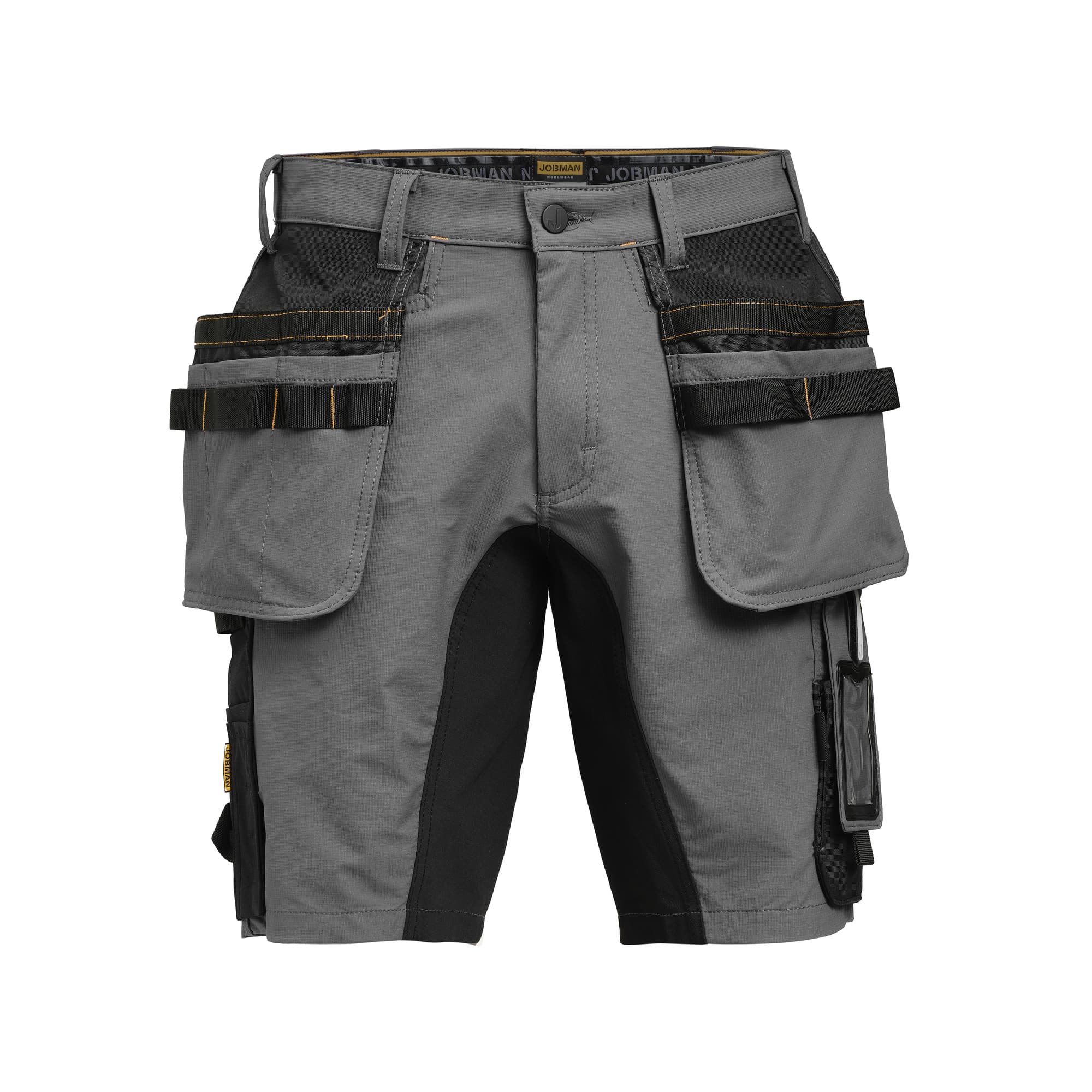 2196 Håndverkershorts Stretch, Dark Grey/Black