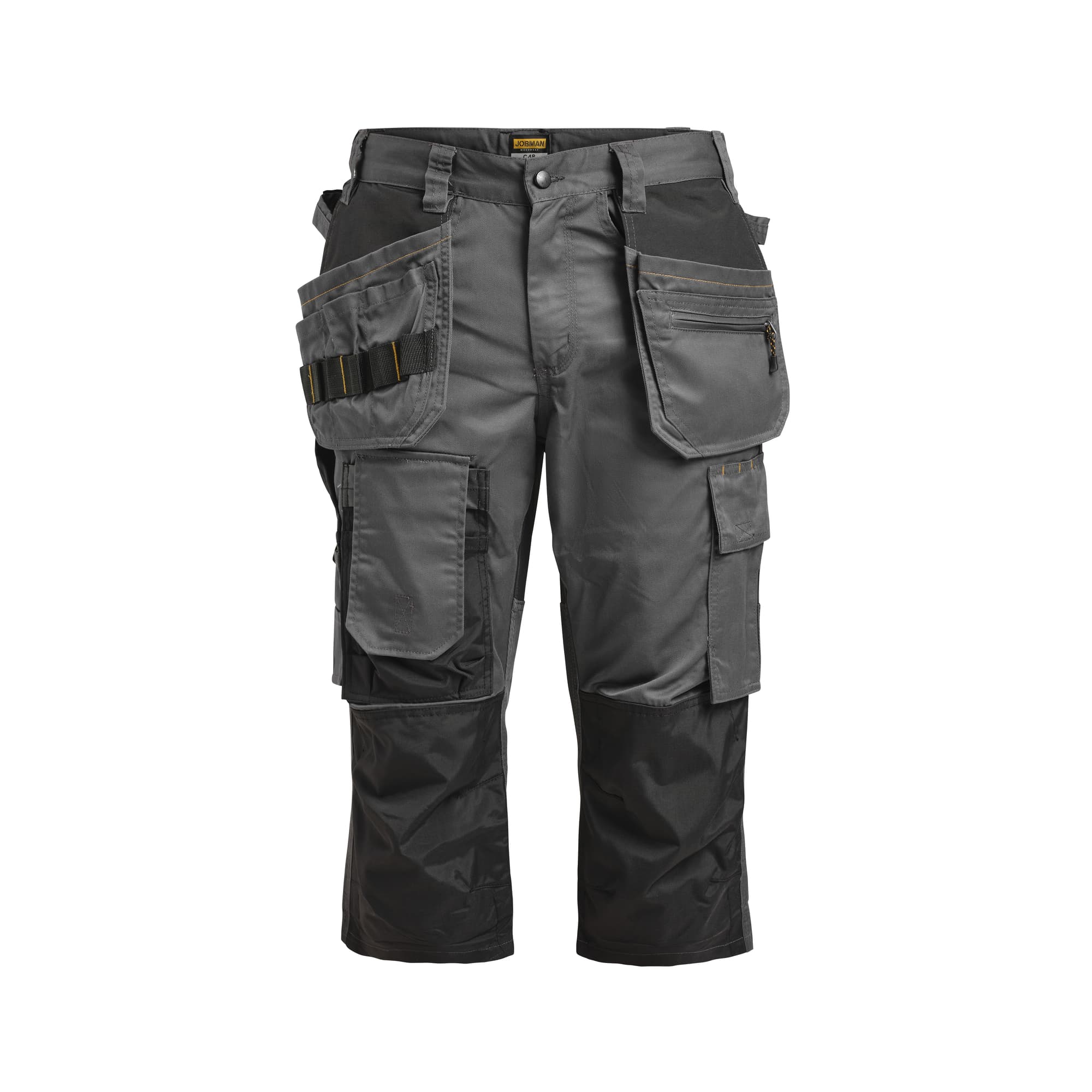 Piratbyxa golvläggare stretch, dark grey/black
