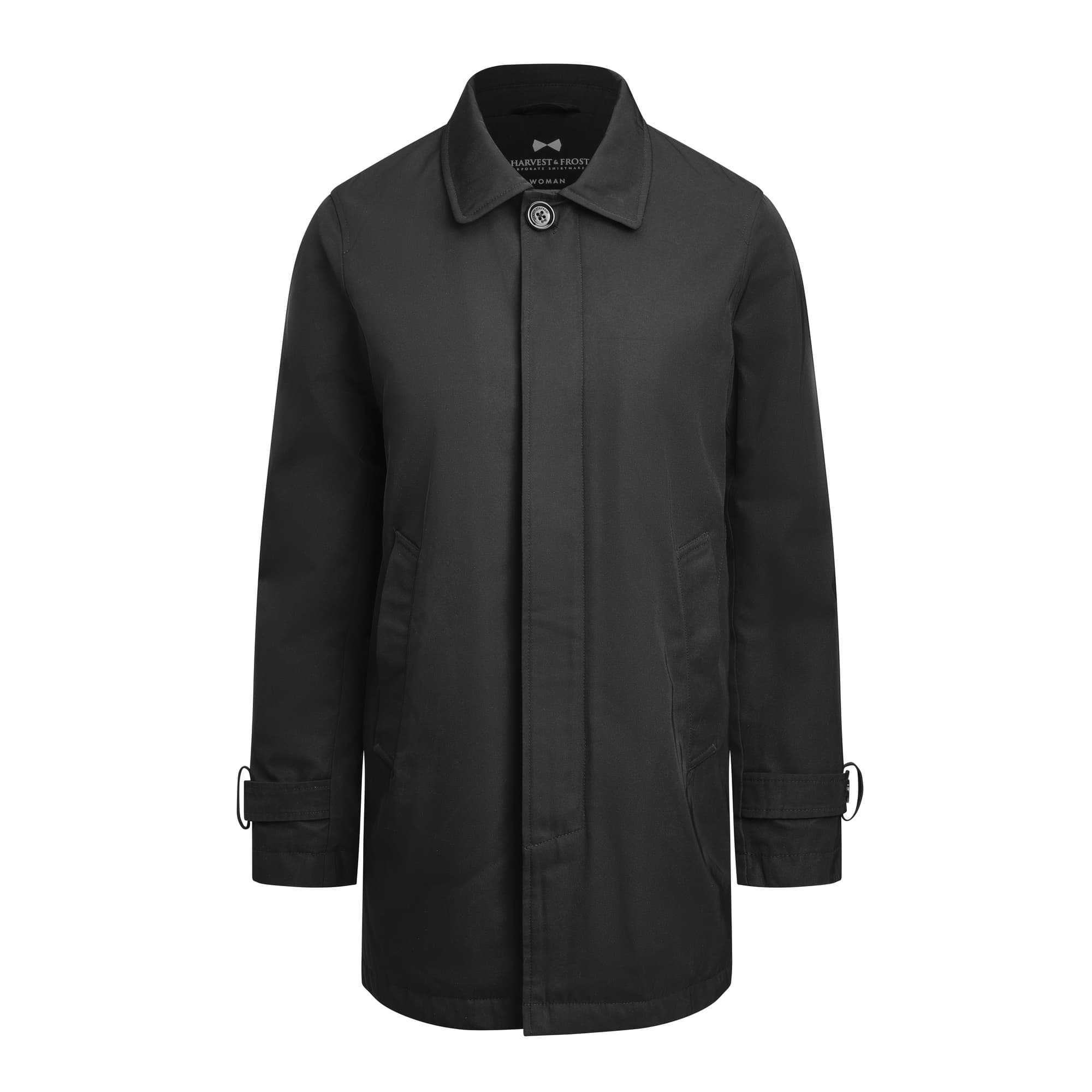 The Car Coat Woman, Black