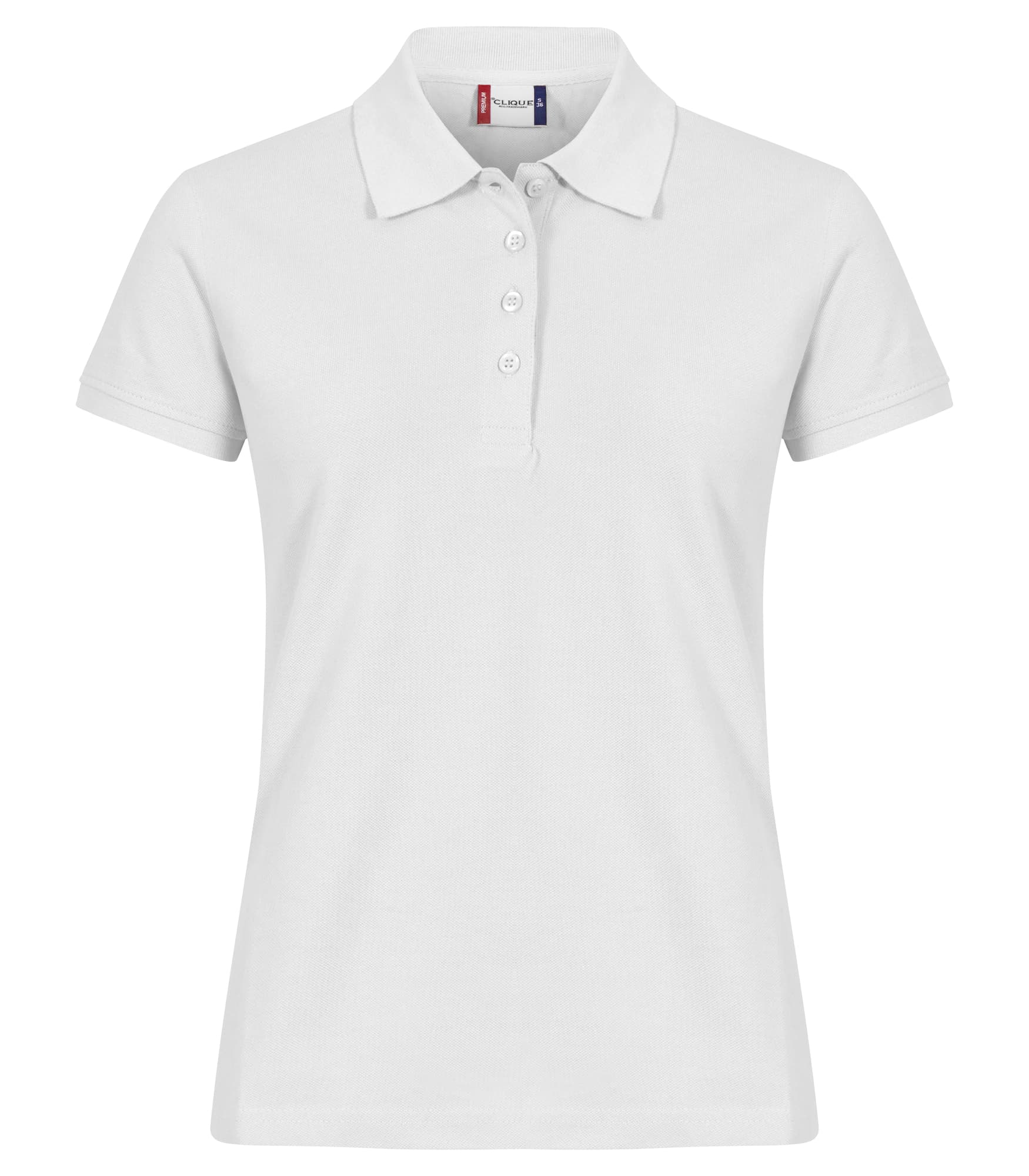 Heavy Premium Polo Women, White