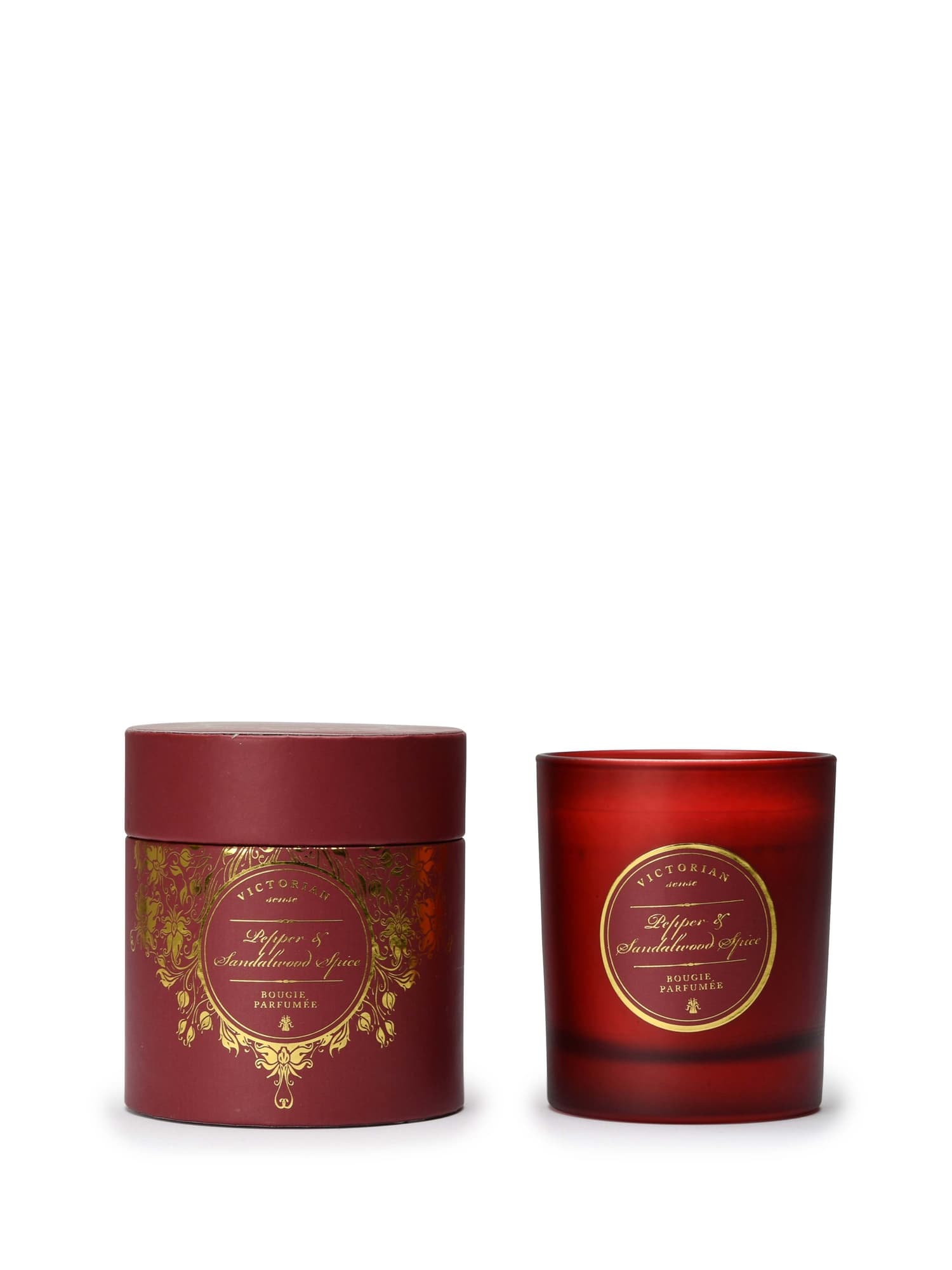 Duftlys Sense Roundbox Pepper & Sandalwood Spice