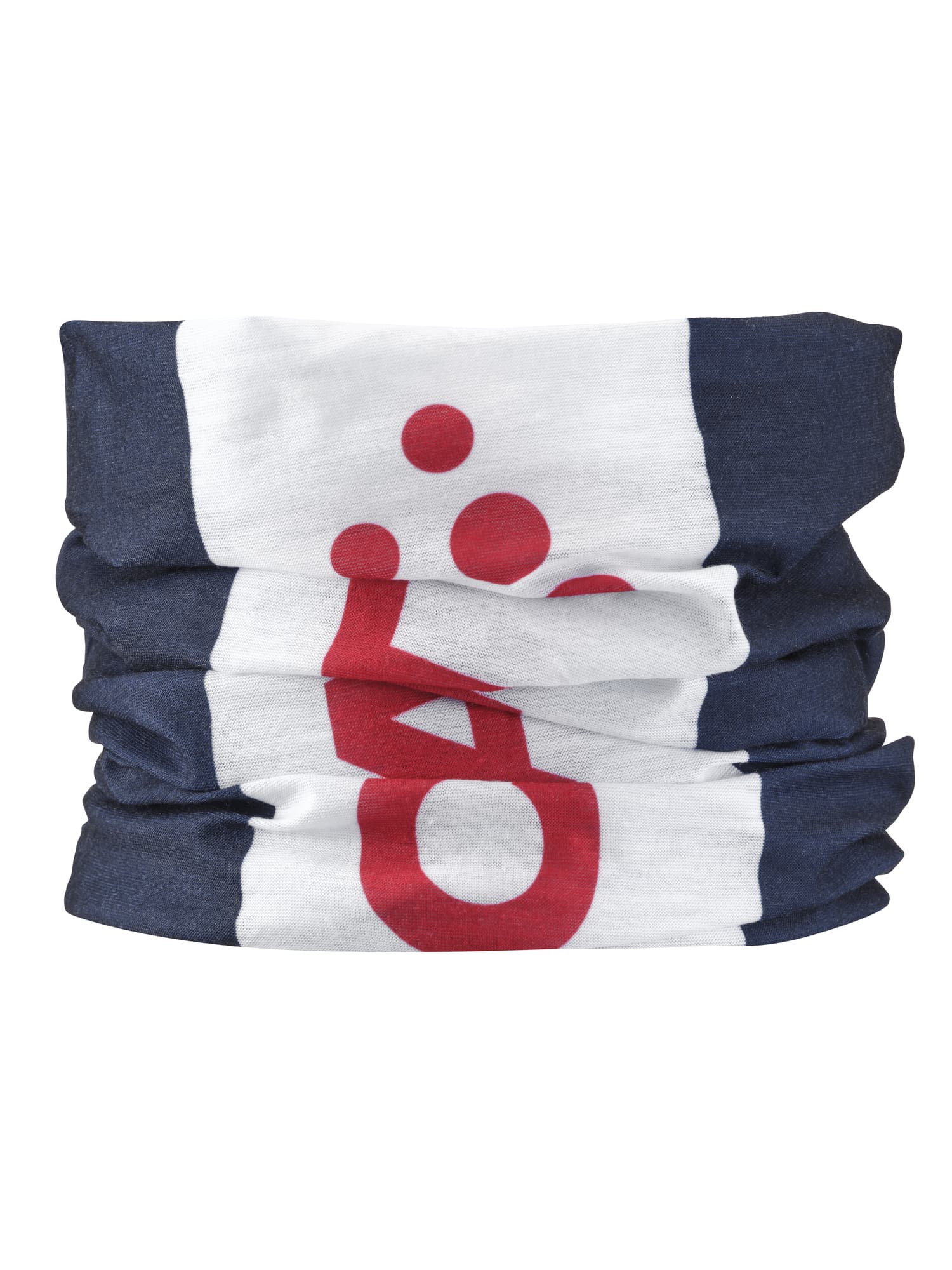 NOR Zone Neck Tube, Blaze / White