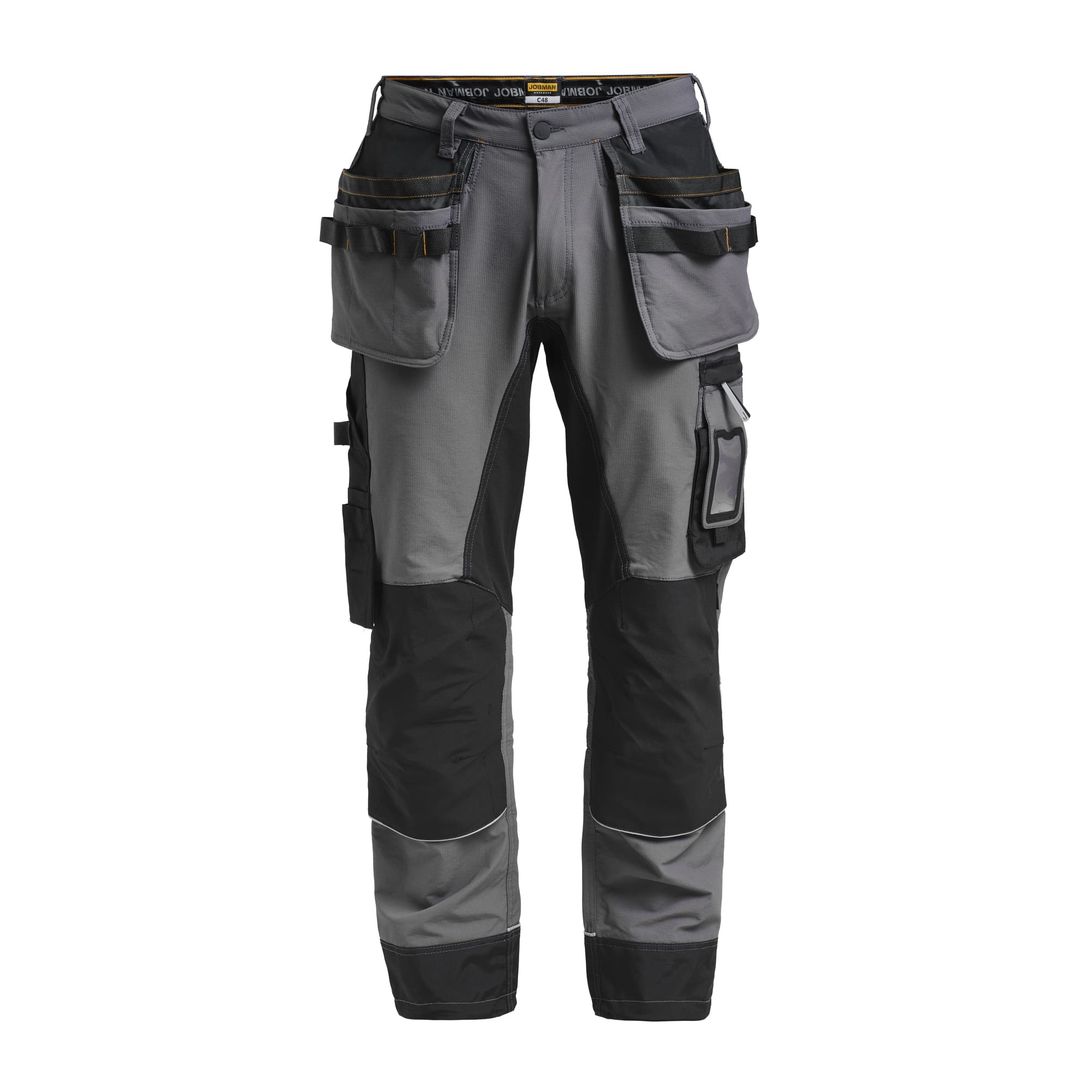 Håndverksbukse Stretch, Dark Grey/Black