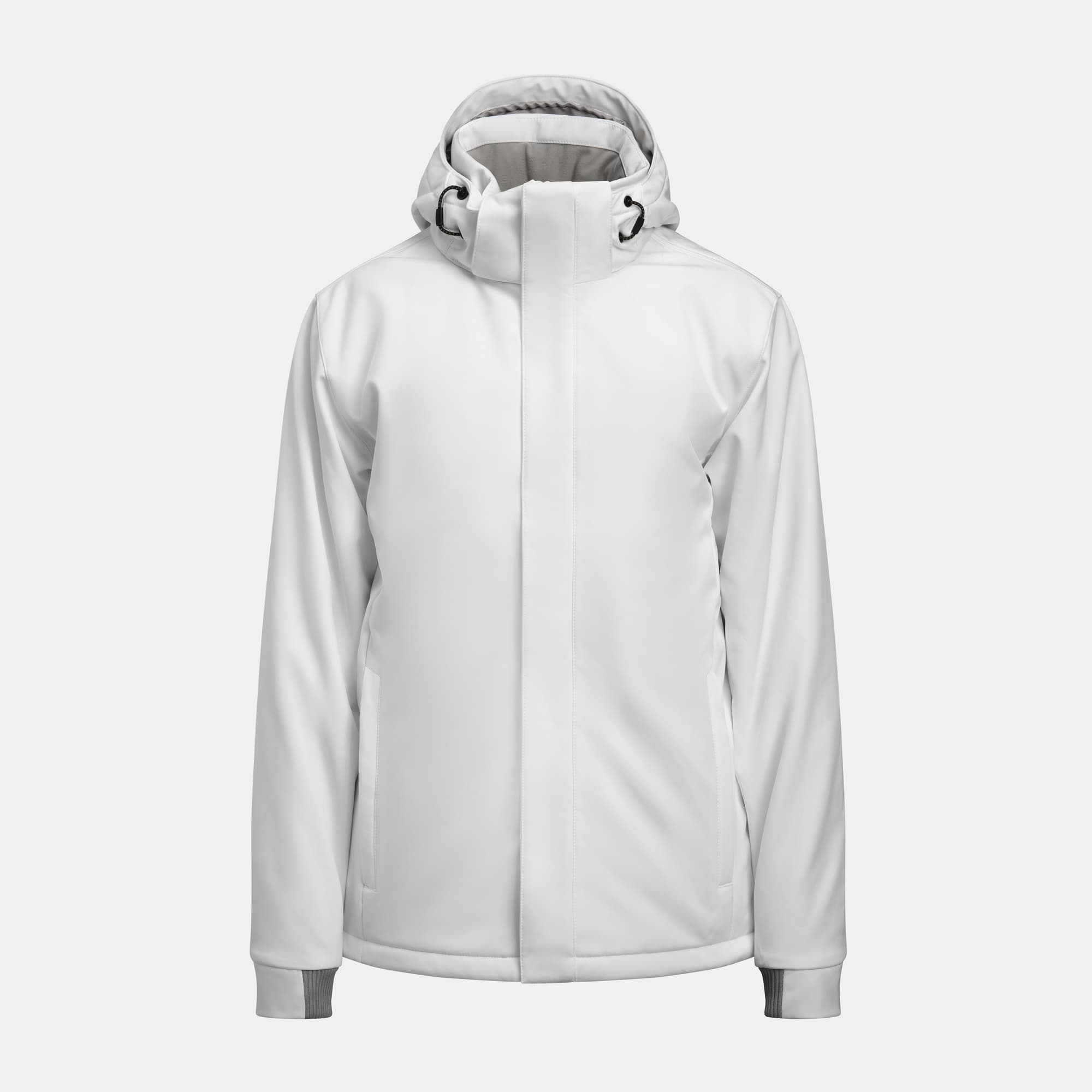 Winter Jacket Softshell, White