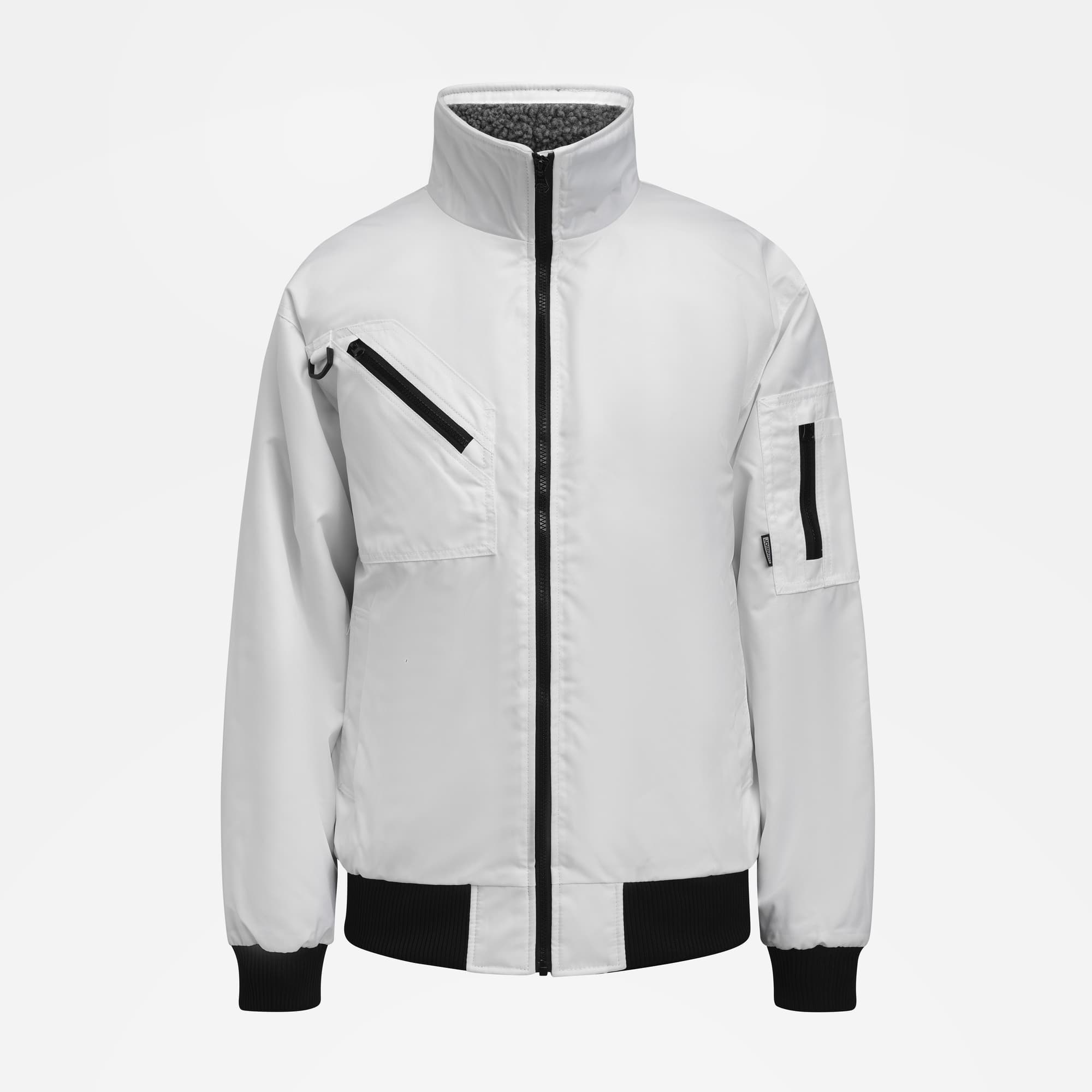 Pilotjakke, White