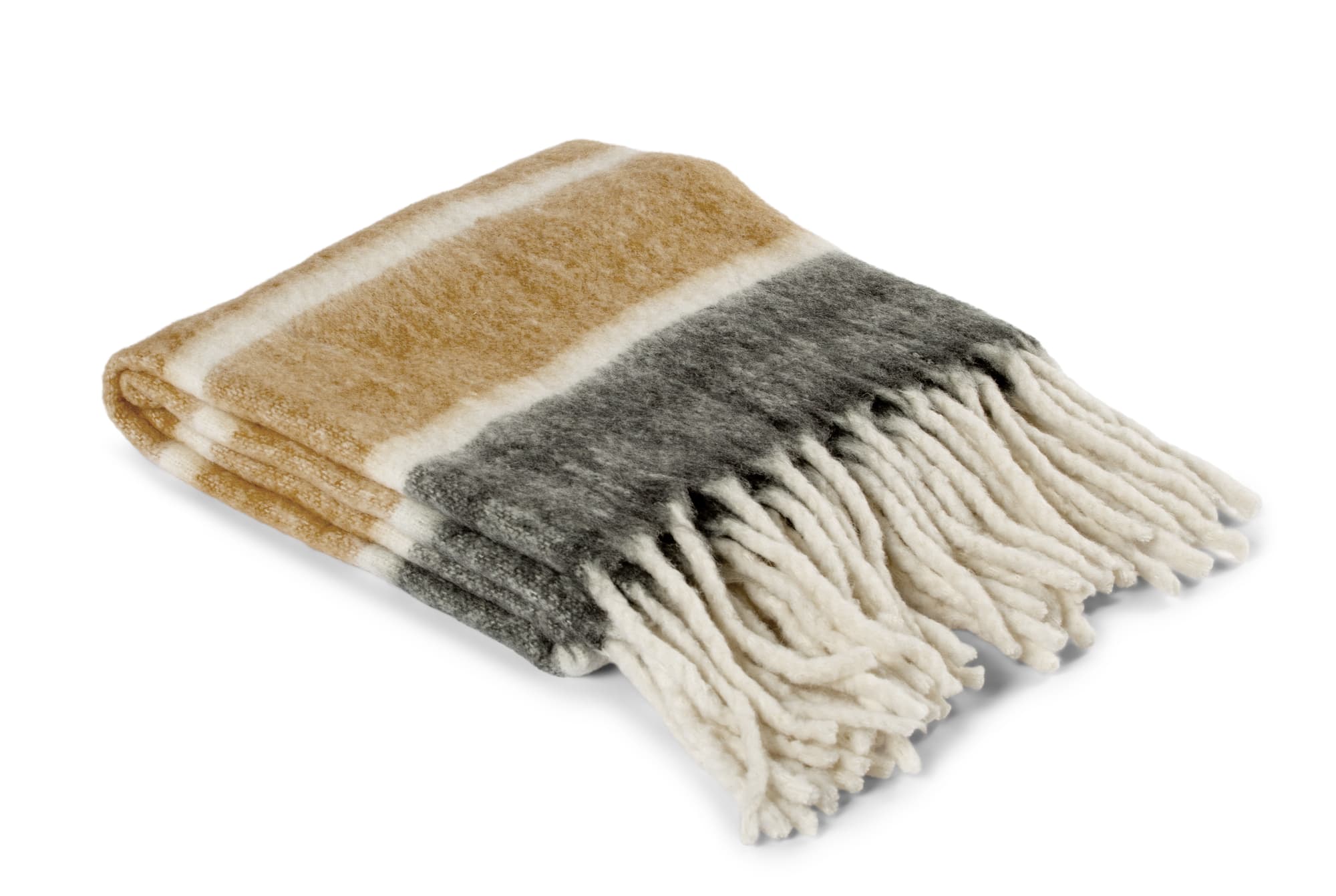 Ullpledd Rand, Beige