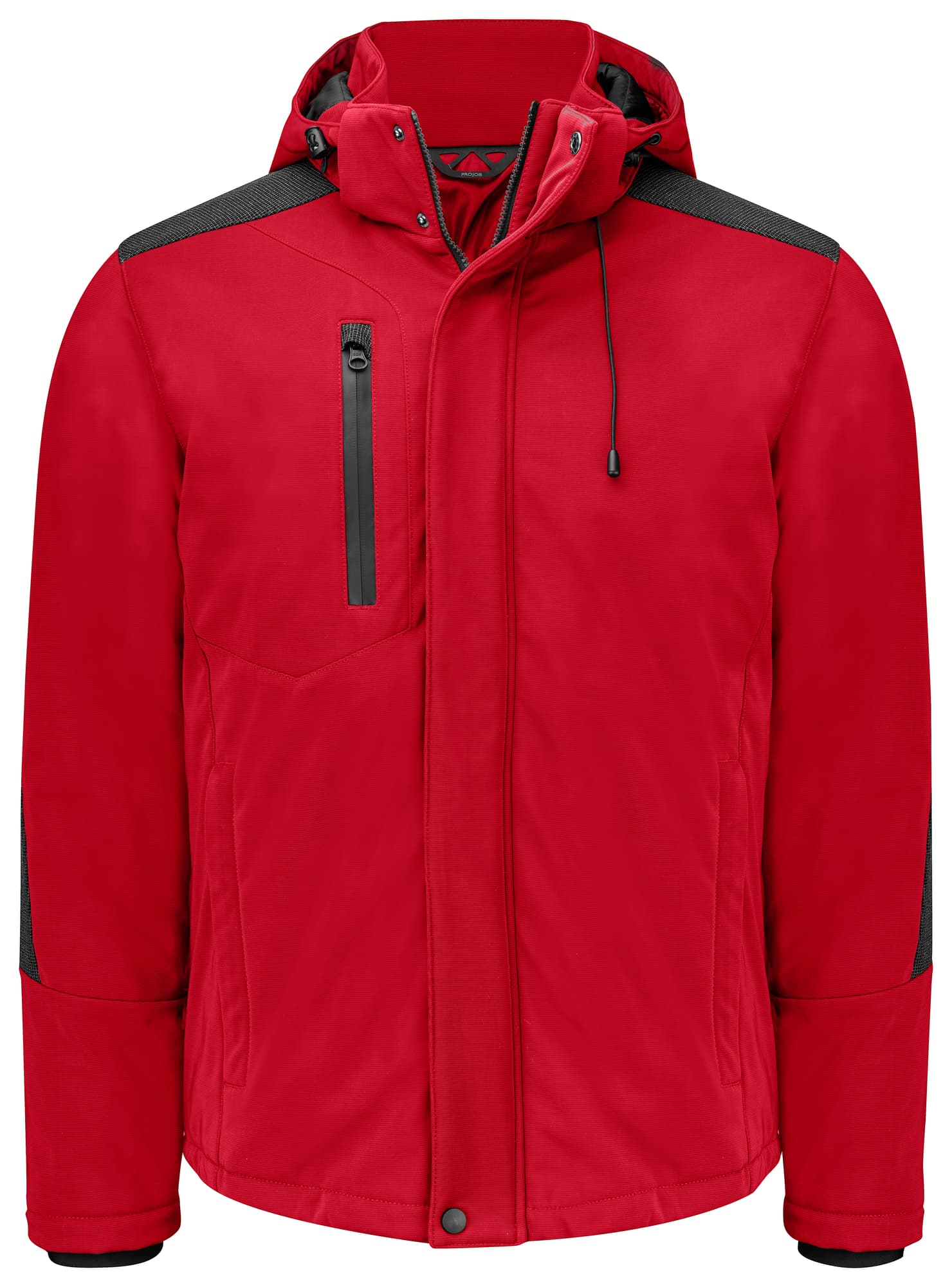 3417 Padded Functional Jacket, Red