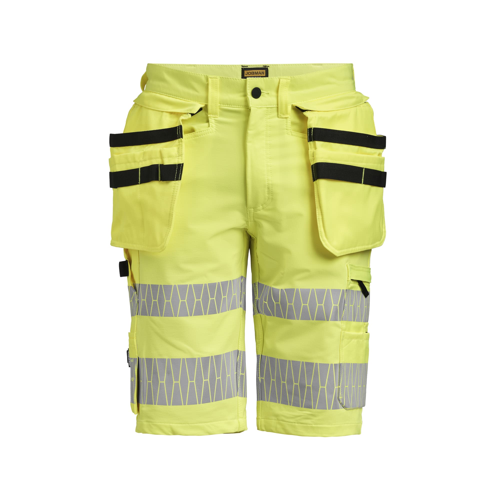 Craftsman Shorts stretch Hi-vis, Yellow