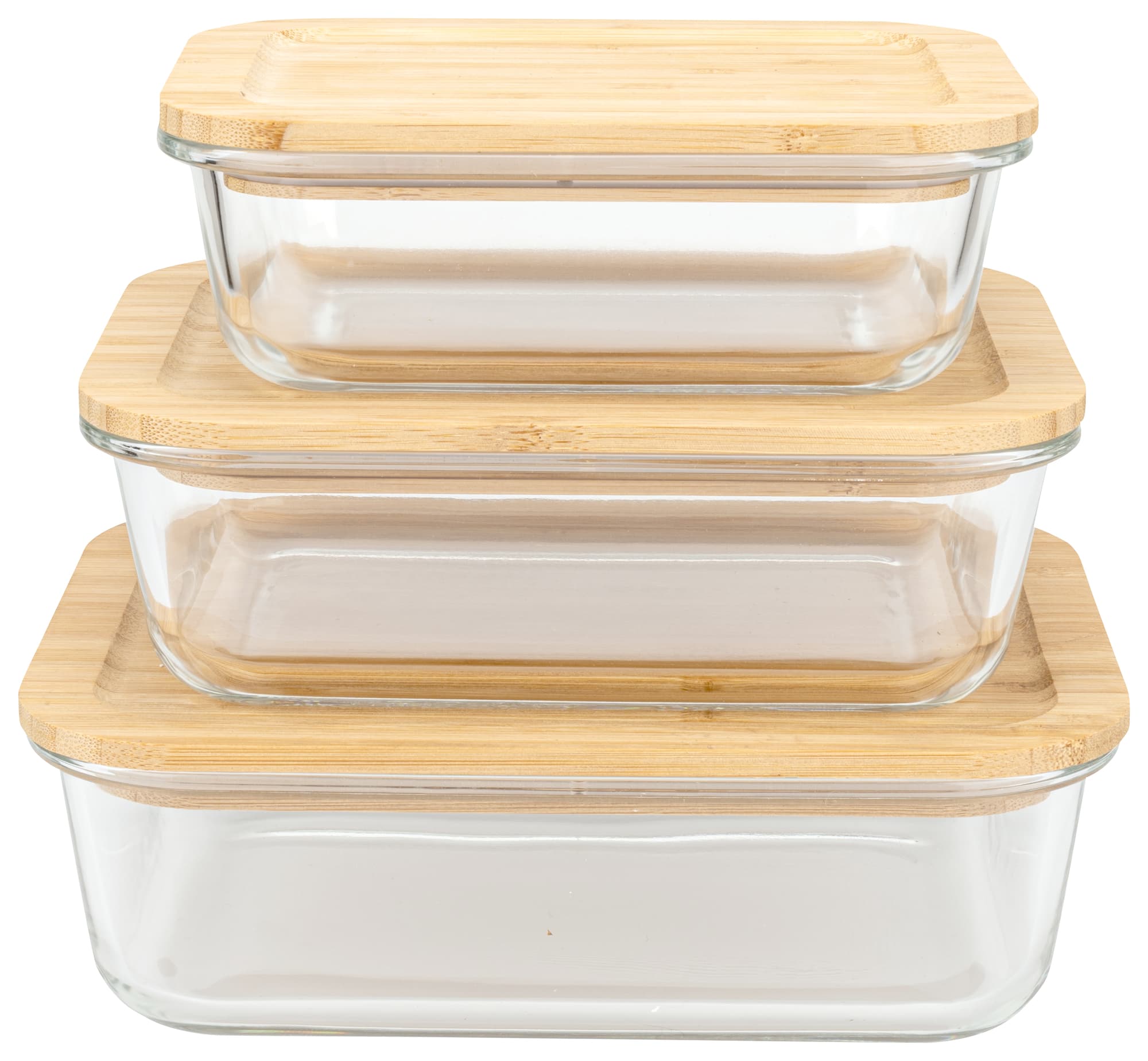 Matboks Glass 3-pk., Transparent