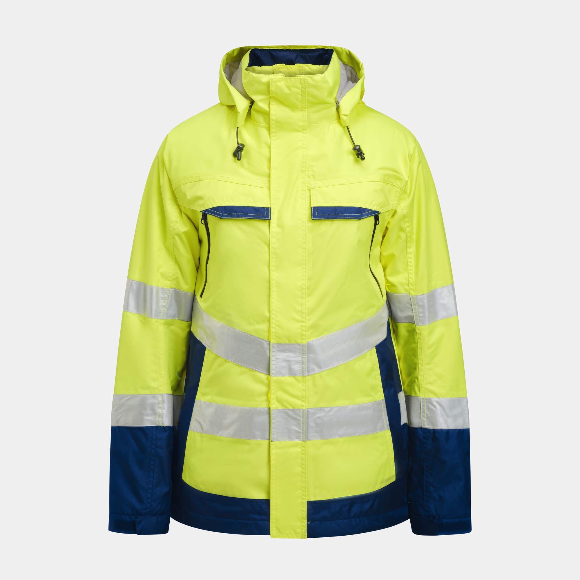 HV Vinterjakke KL 3, Yellow/Navy