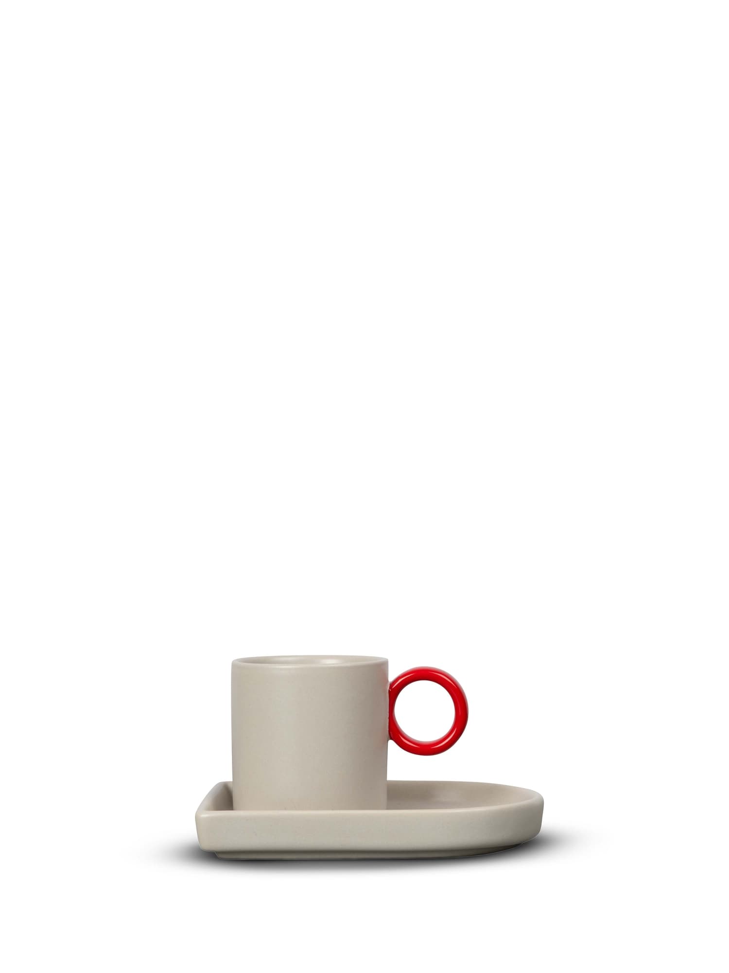 Espressokopp og tallerken Niki