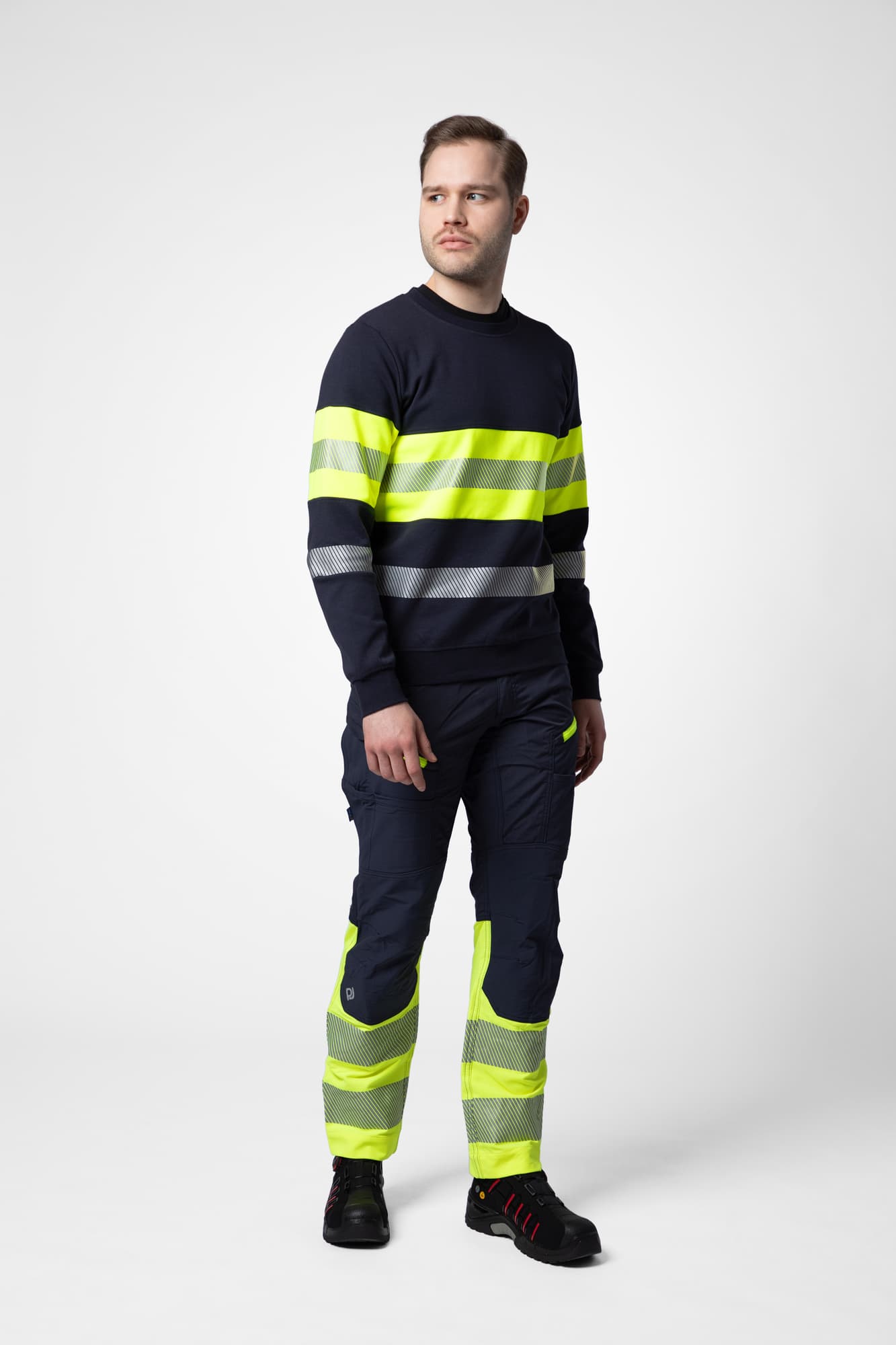 6129 Sweatshirt EN ISO 20471 Kl 1