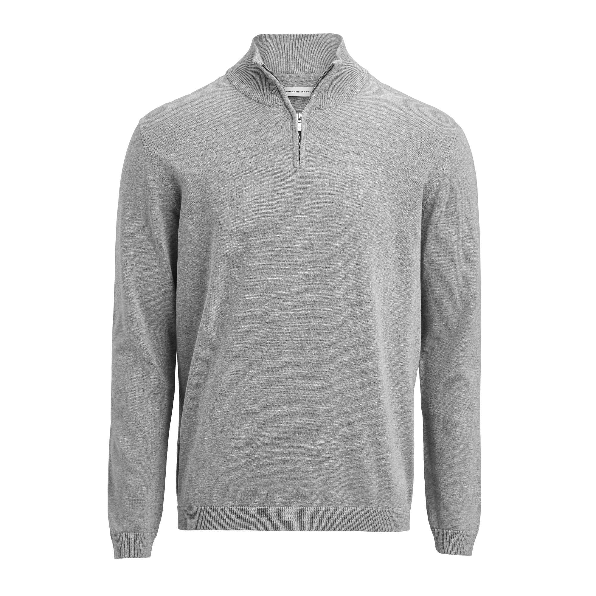 Ashland Halfzip, Grey Melange