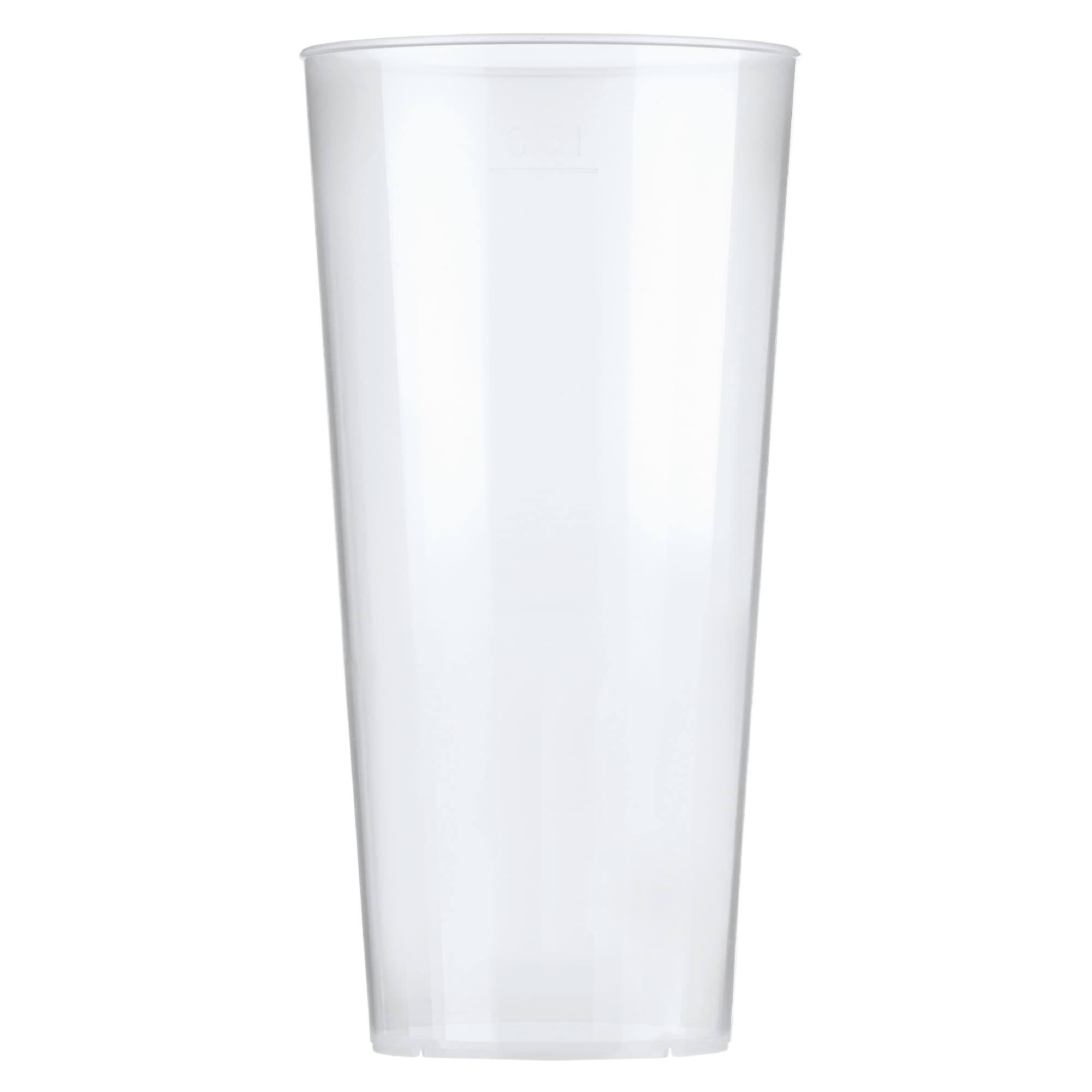 Eco cup biobased 500 ml, Transparent