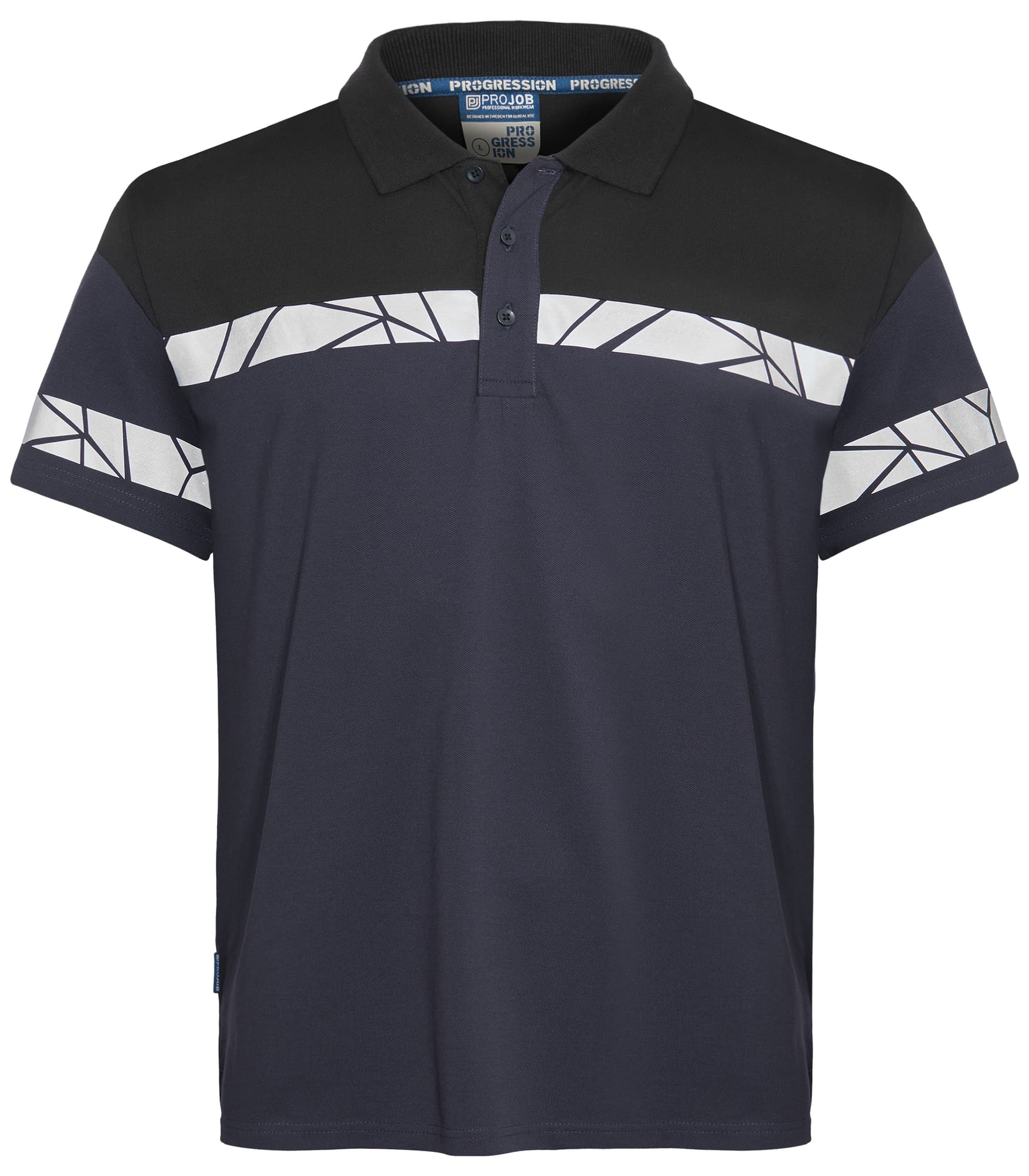 7003 Pique, Navy/Black