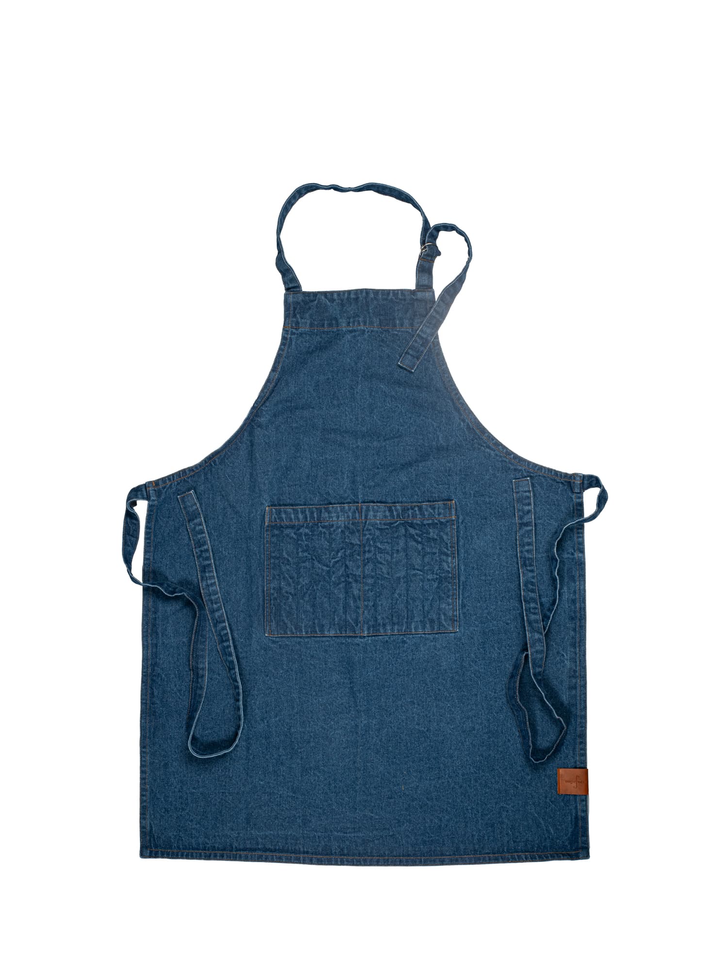Aron denim forkle
