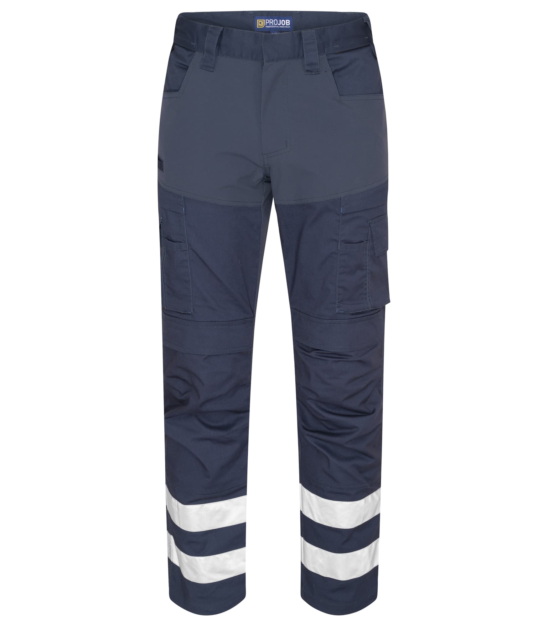 2509 Midjebukse Stretch, Refleks, Navy
