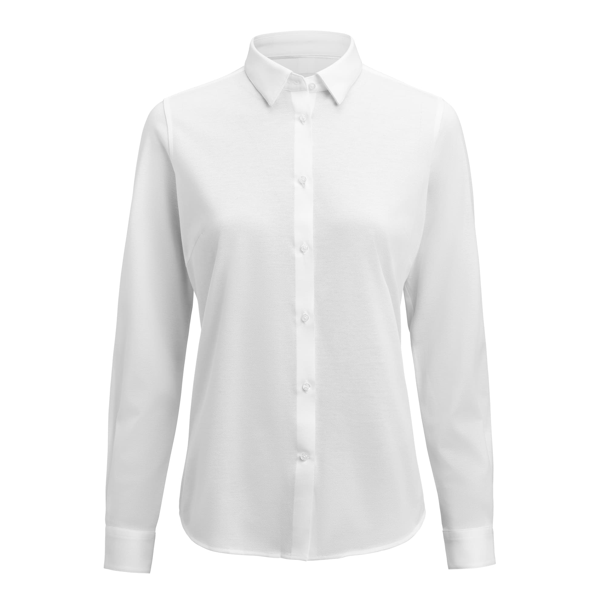 IB135 Pique Knit Woman Contemporary, White