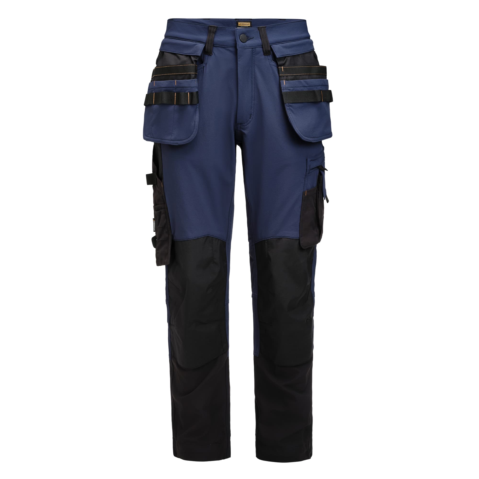 2391 Håndtverksbukse Stretch, Navy/Black