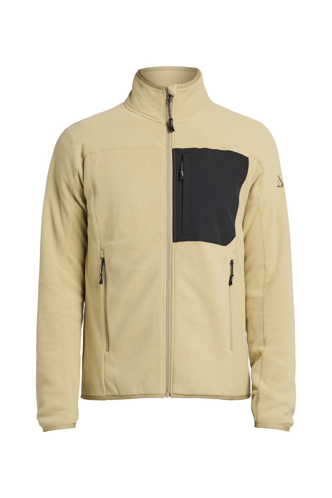 Himalaya Full Zip Pocket Fleece Men, Beige