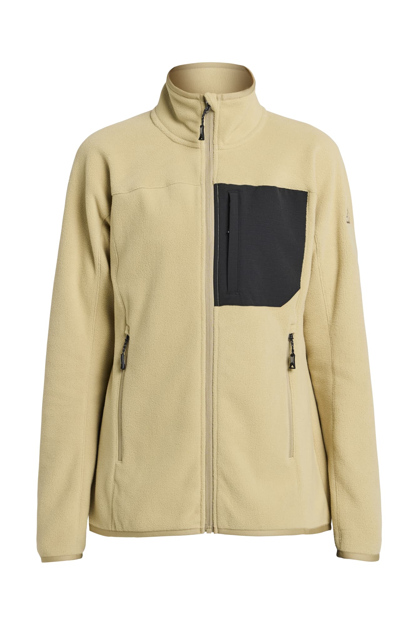 Himalaya Full Zip Pocket Fleece Women, Beige