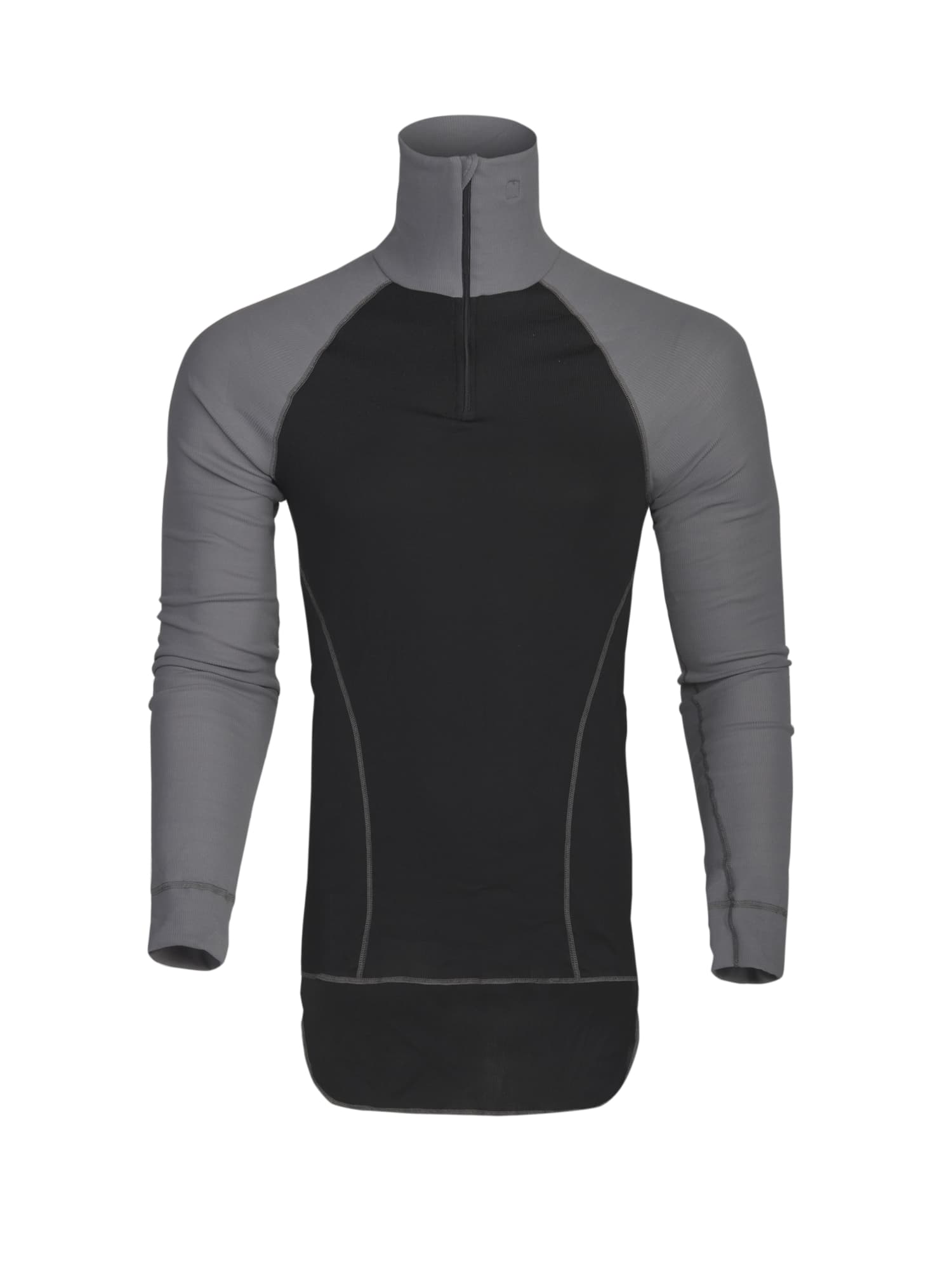 3103 Undertrøye med polo, Black