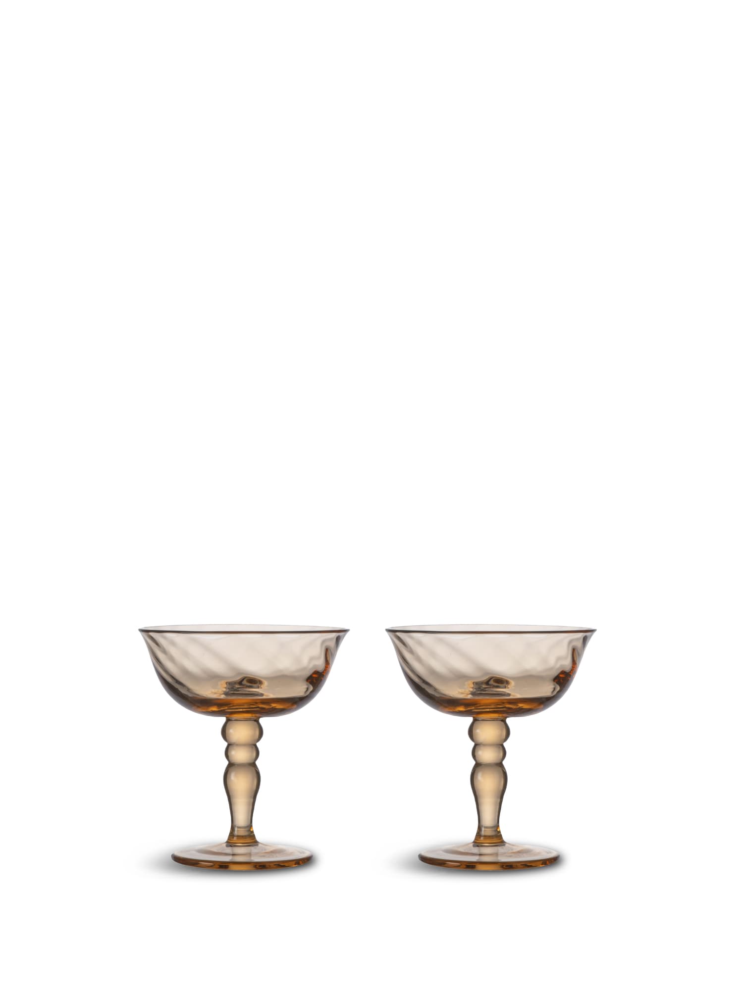 Italiensk champagne coupe Opacity, 2-pk.
