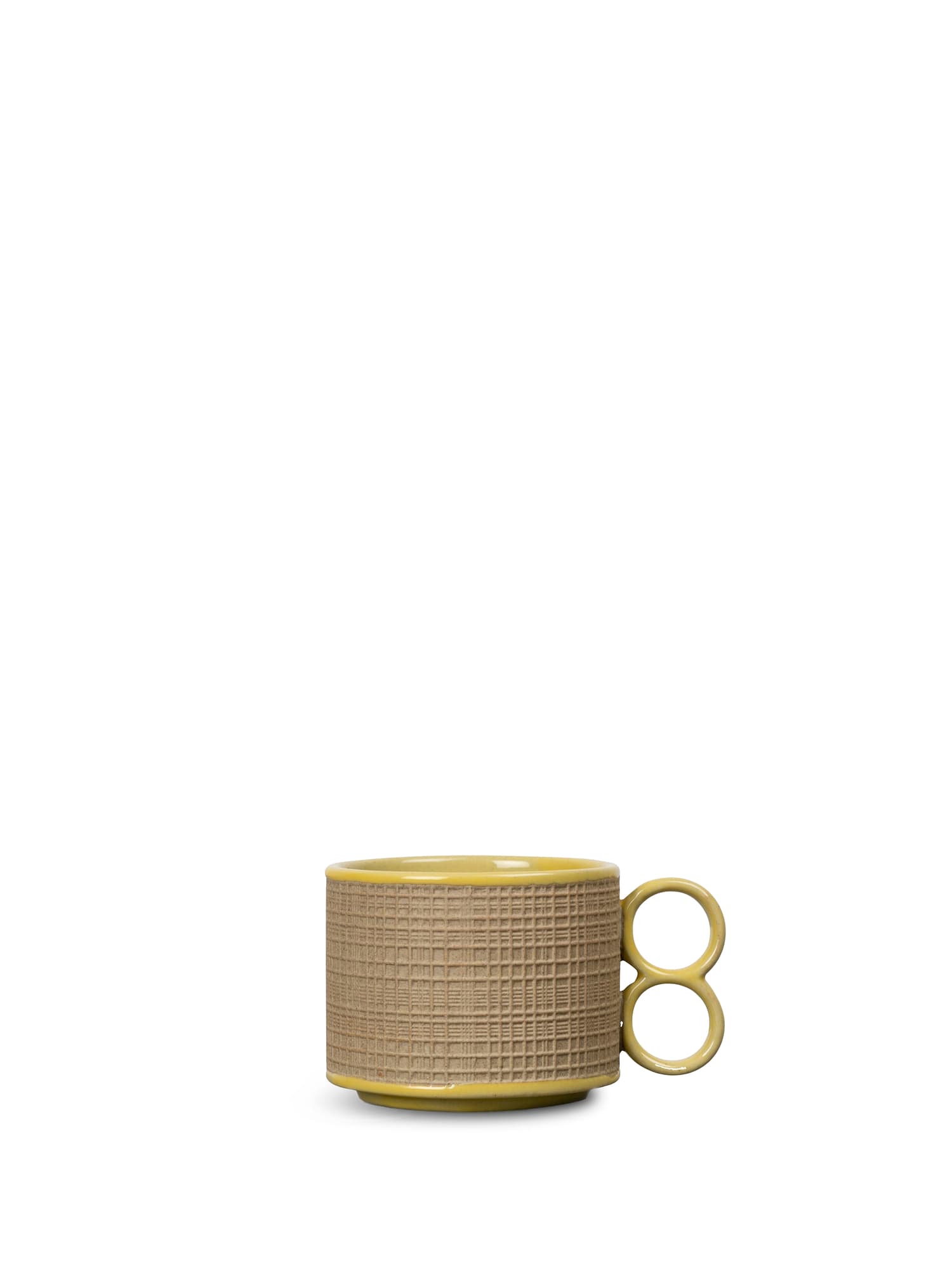 Krus Leon, Gul/beige