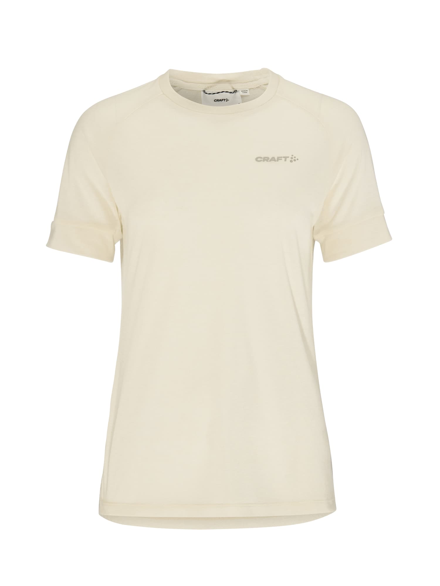 ADV Trail Wool Ss Tee W, Tofu Melange