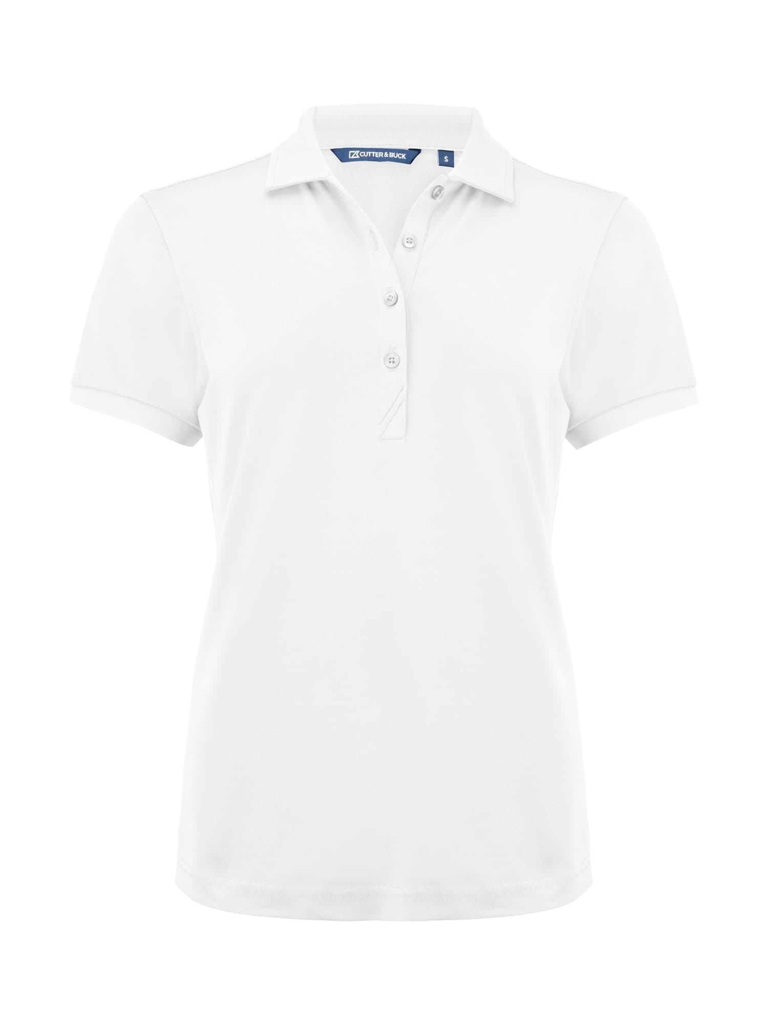 Virtue Polo Solid Women, White