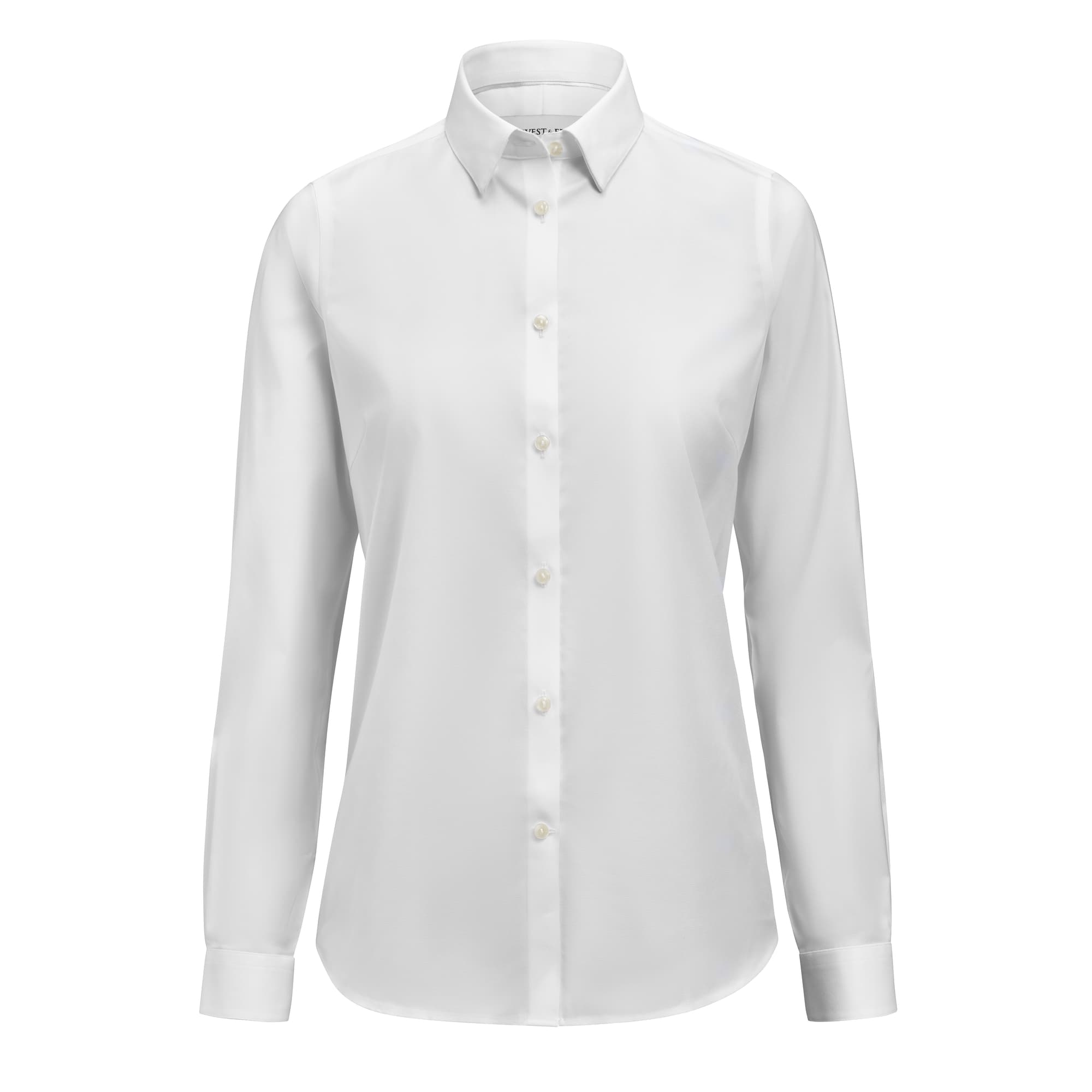 GB02 Twill Stretch Woman Contemporary, White