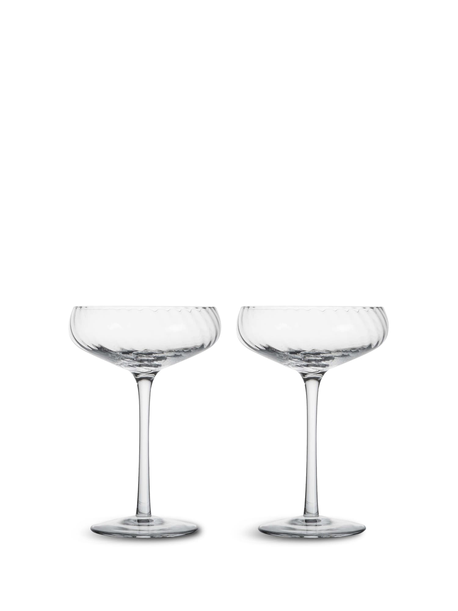 Champagne coupe Opacity, 2-pk.