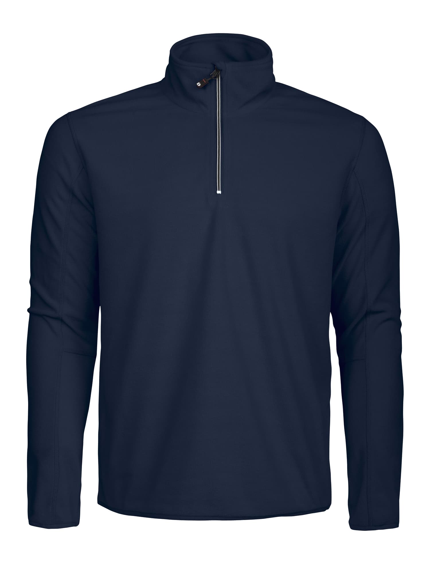 Melton Half Zip, Navy