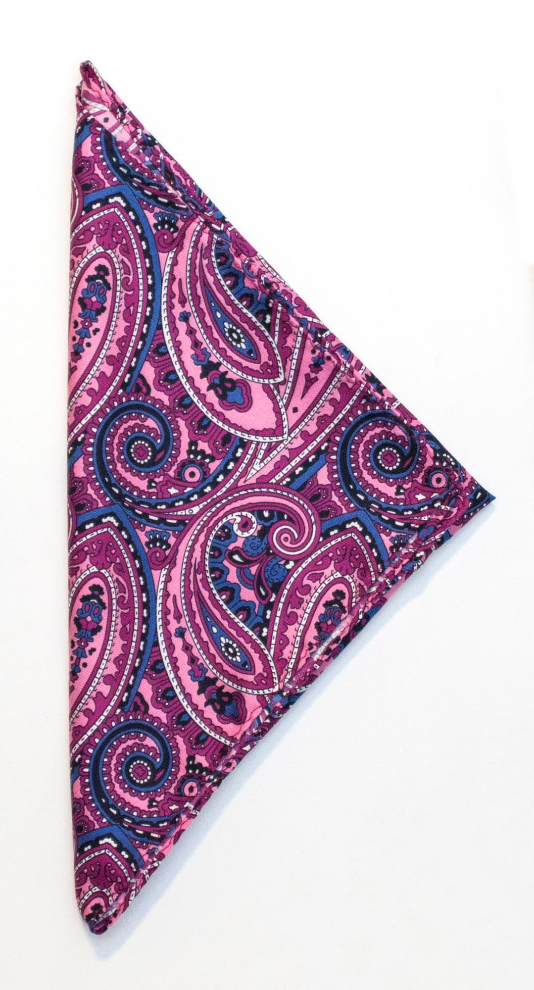 JH&F Handkerchief Paisley, Pink