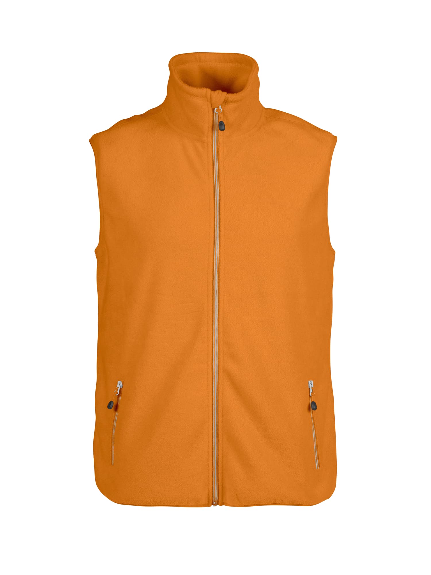 Sideflip fleece vest, Orange
