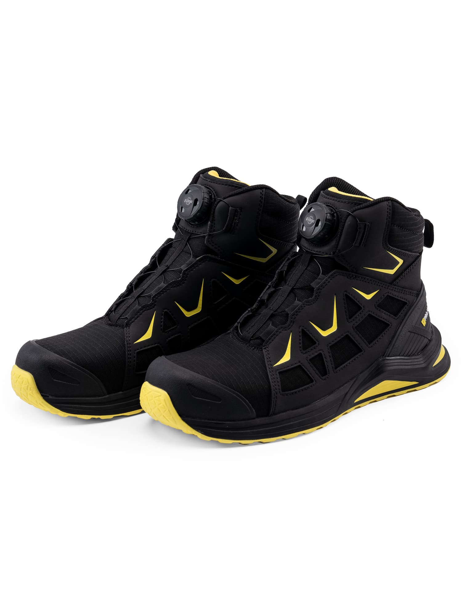 9517 PROJOB ORYX, MID CUT S3S, Black/Yellow