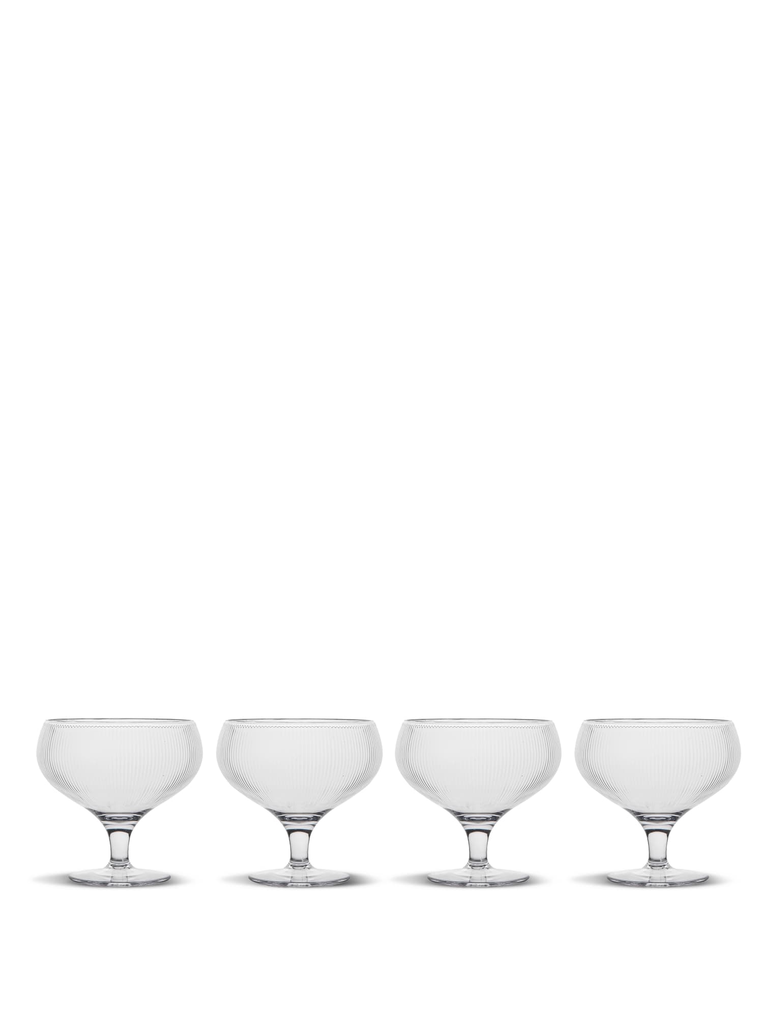 Billi coupe glass, 4-pk.