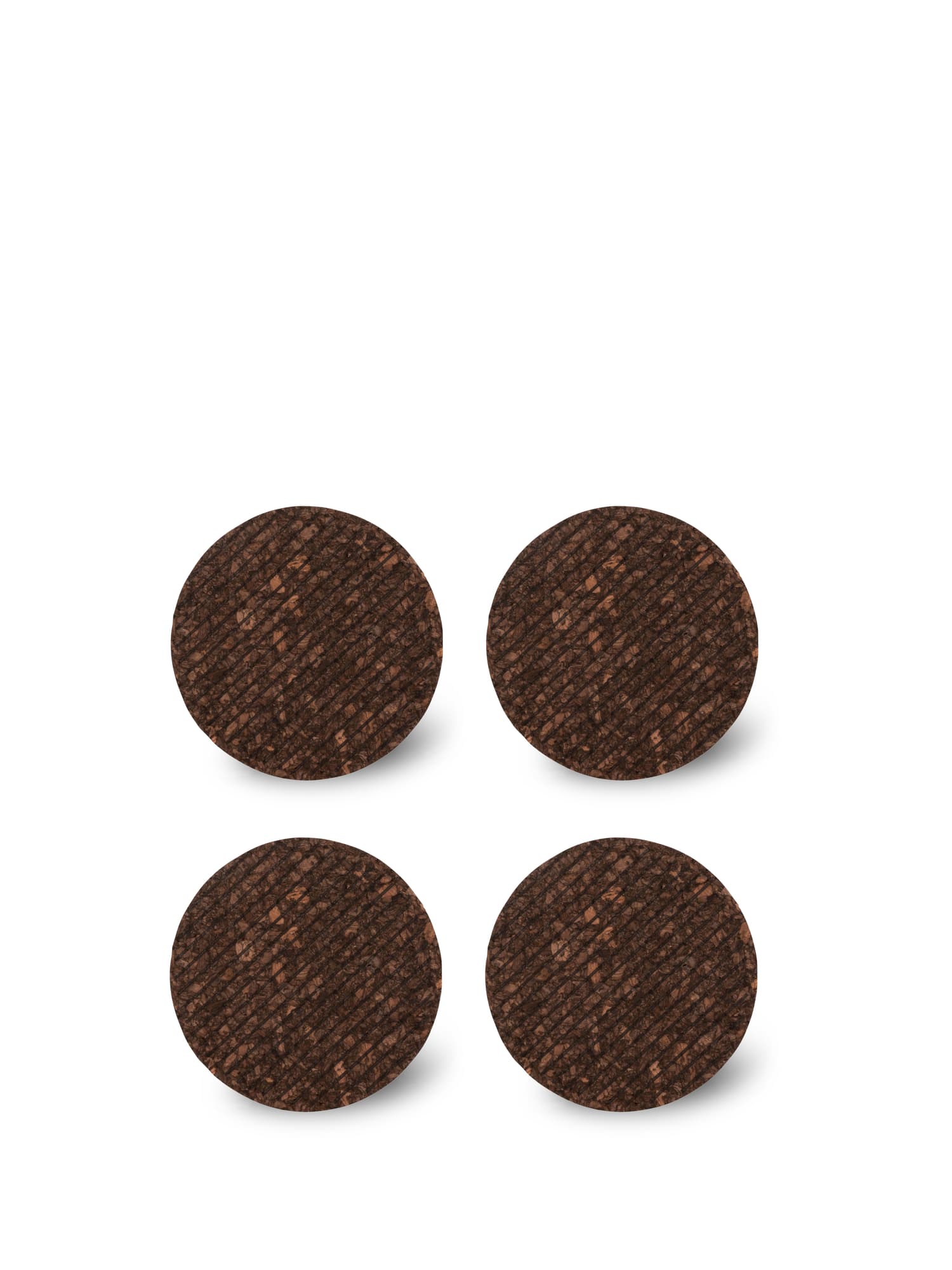 Dante glassunderlag av kork, 4-pk