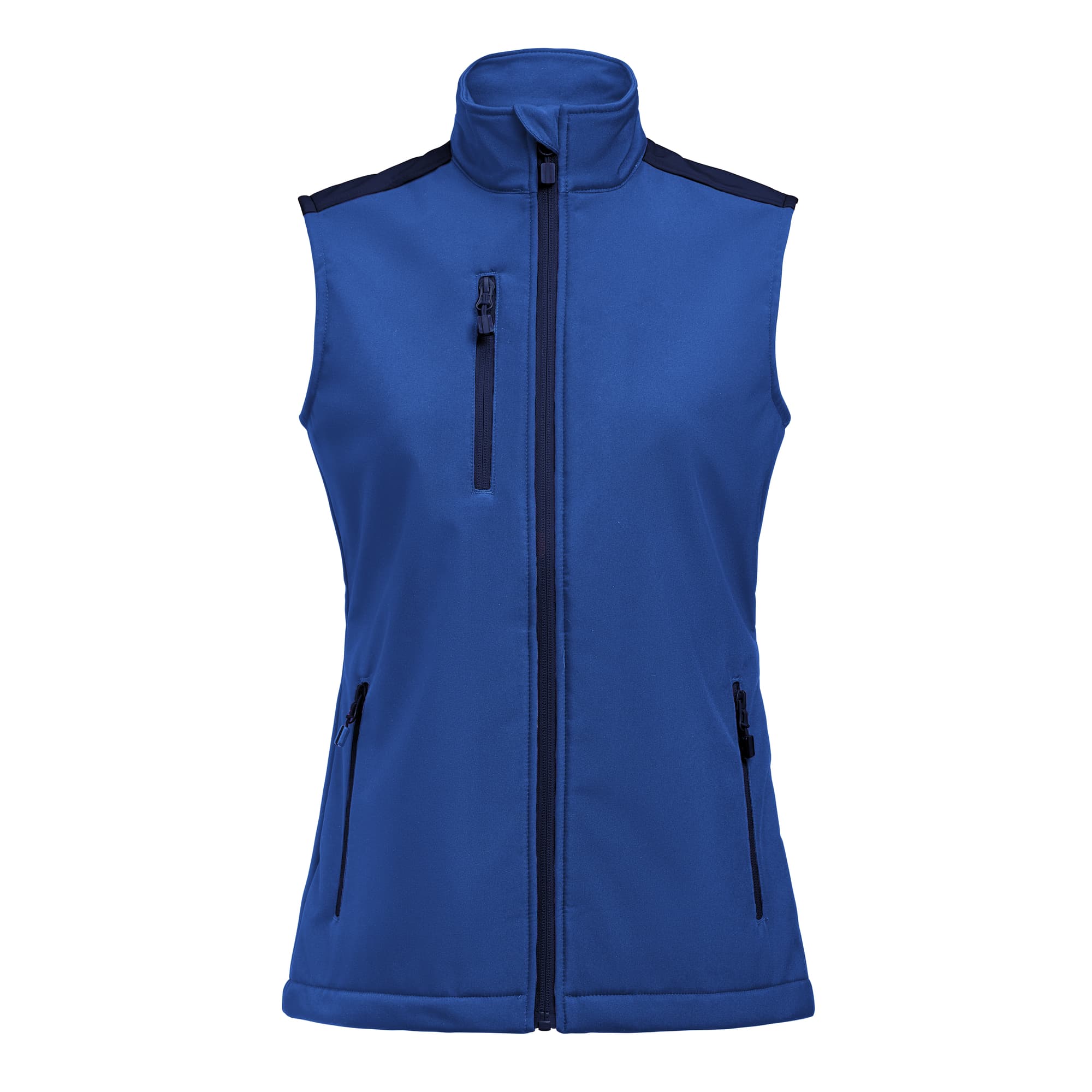 Prime Softshell Vest Lady, Cobalt/Navy