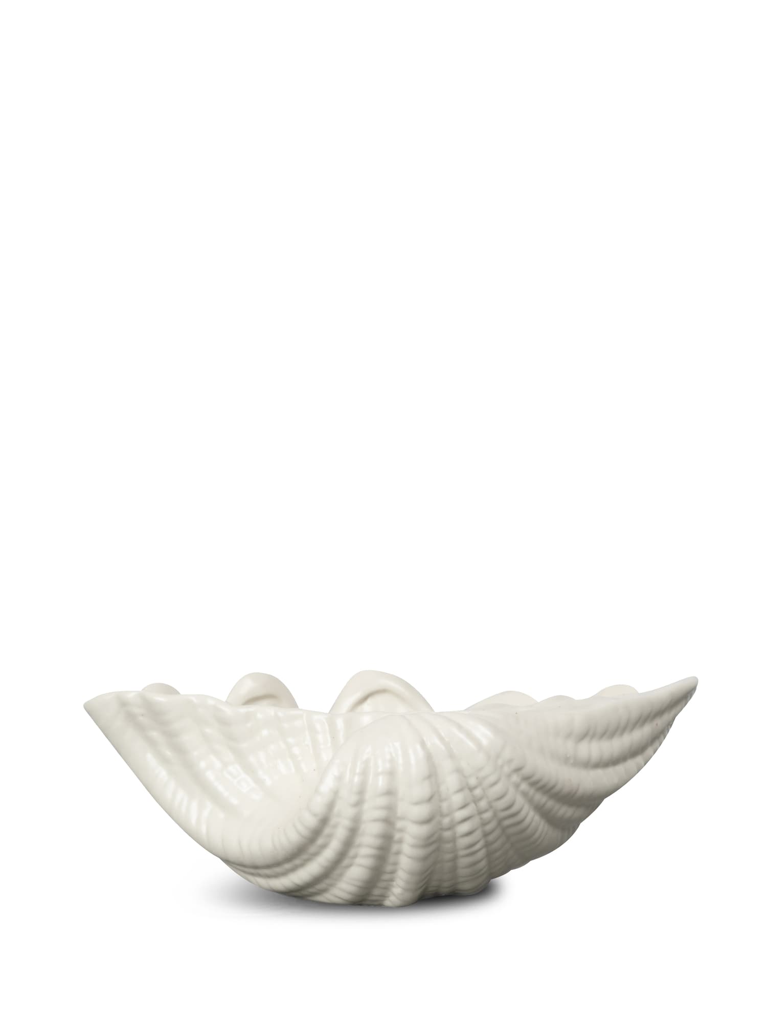 Skål Shell S, Hvit