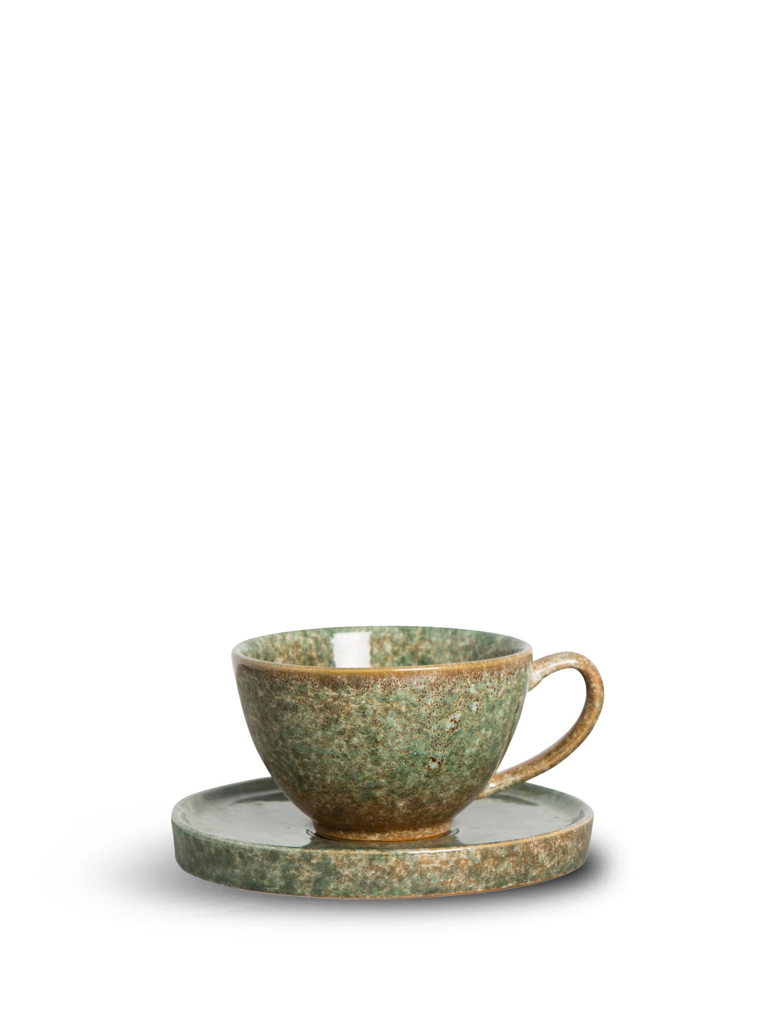Mug & plate Jade, Grønn